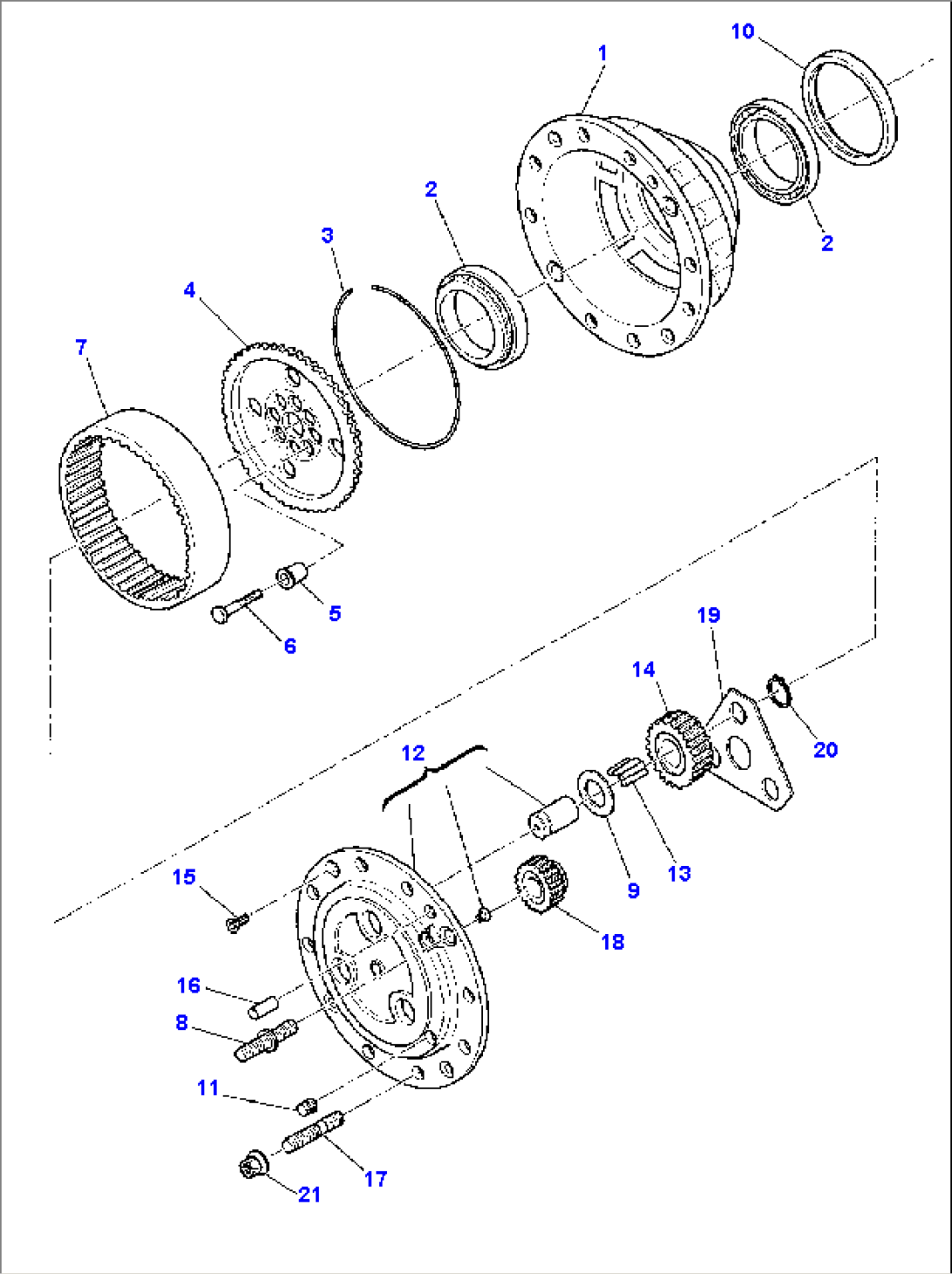 FRONT AXLE (4WD) (6/6)