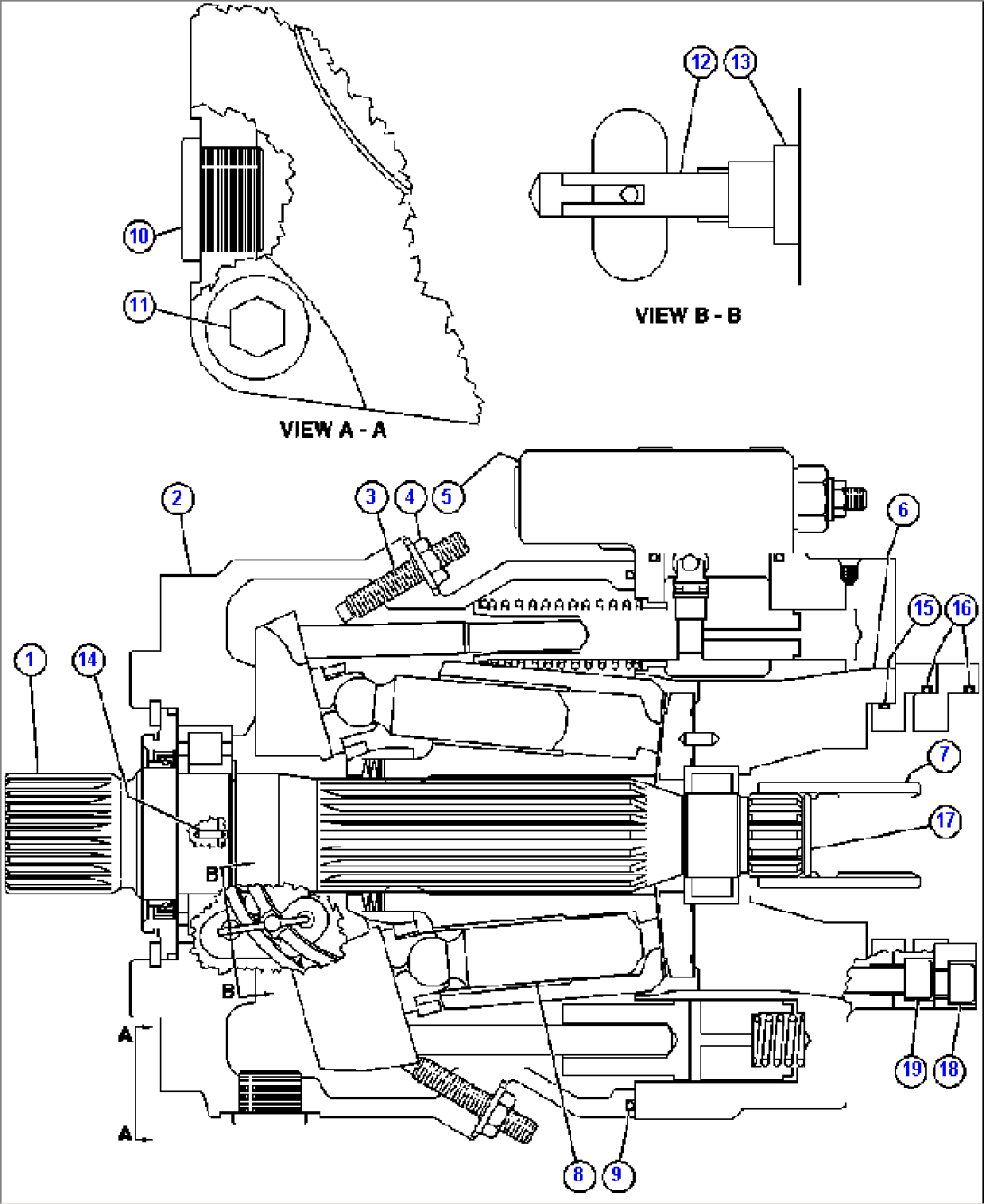 HYDRAULIC PUMP ASSM (PB9419)