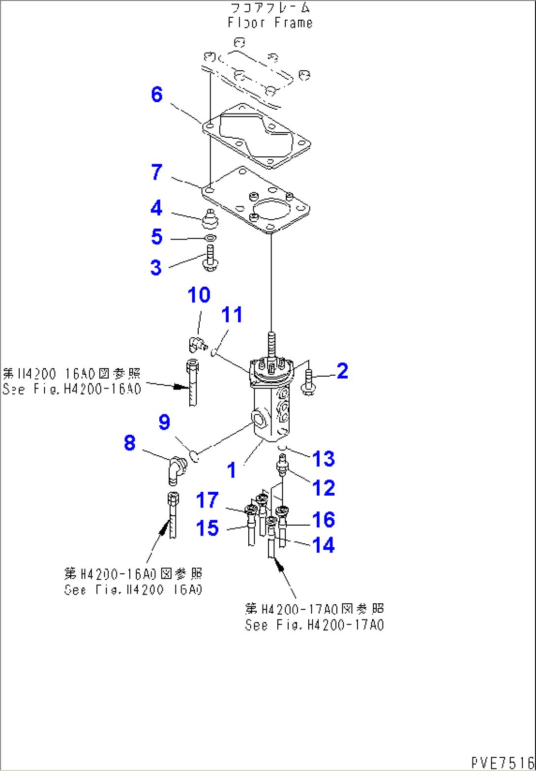 FLOOR SUB (P.P.C. VALVE LINE)