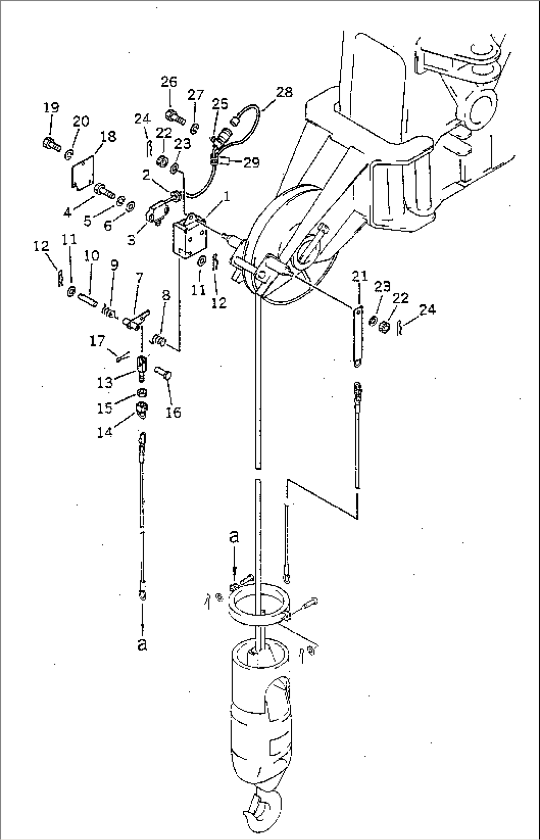 OVER-WINDING DETECTION SWITCH (SINGLE TOP) (OP)