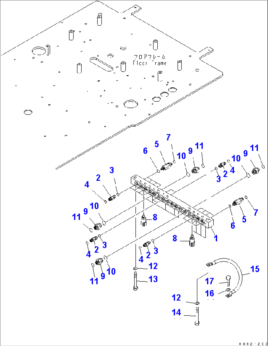 FLOOR (MANIFOLD BLOCK)