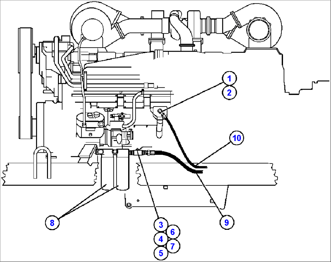 ENGINE FUEL PIPING