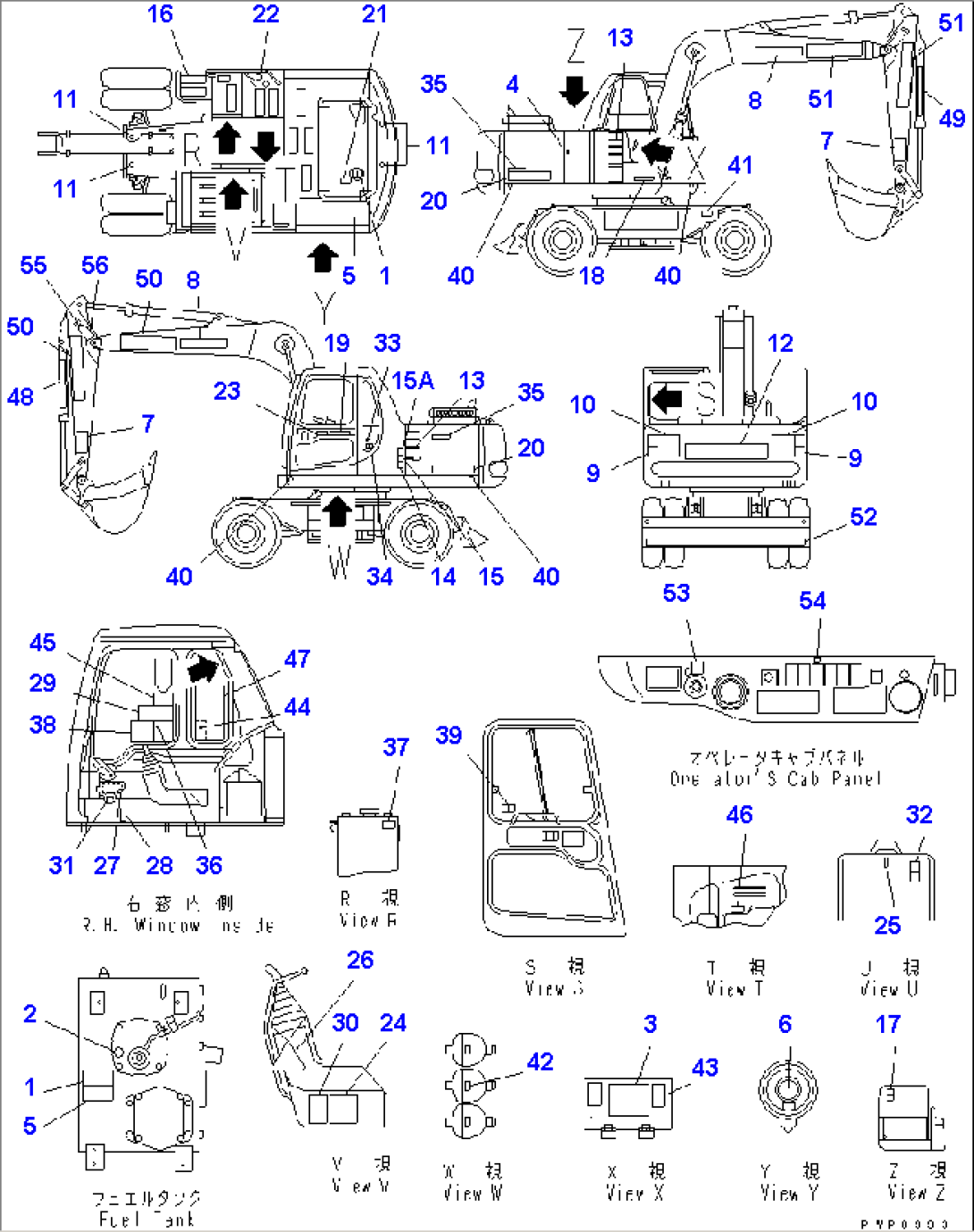 MARK AND PLATES (ITALIAN)(#K32001-K34000)