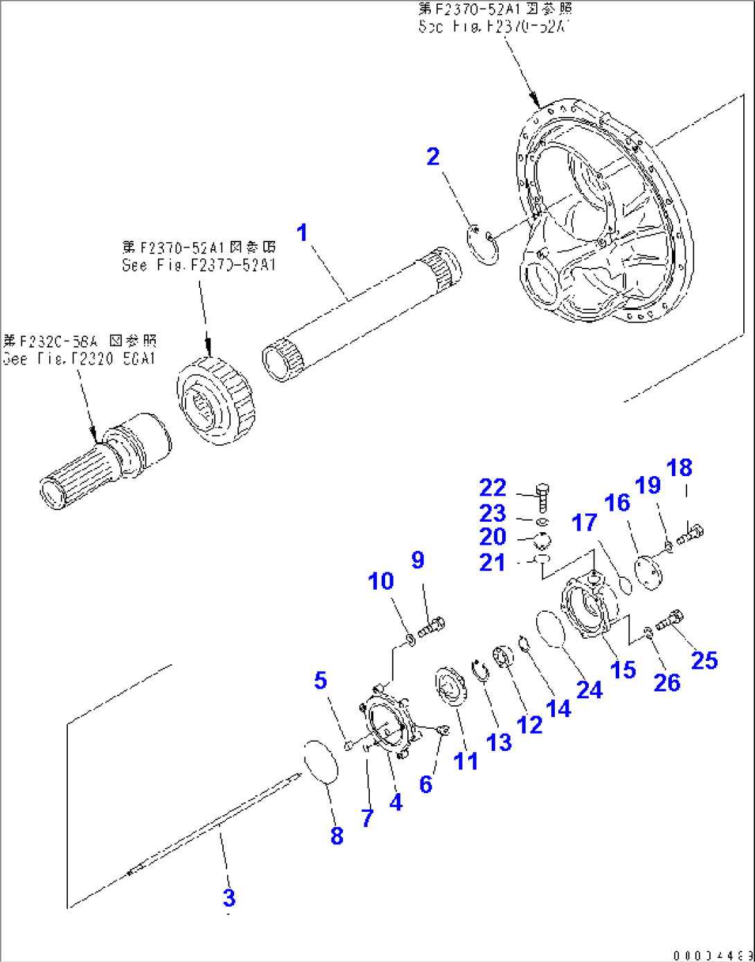 STEERING (6/9)¤ TRANSMISSION AND TORQUE CONVERTER SHAFT