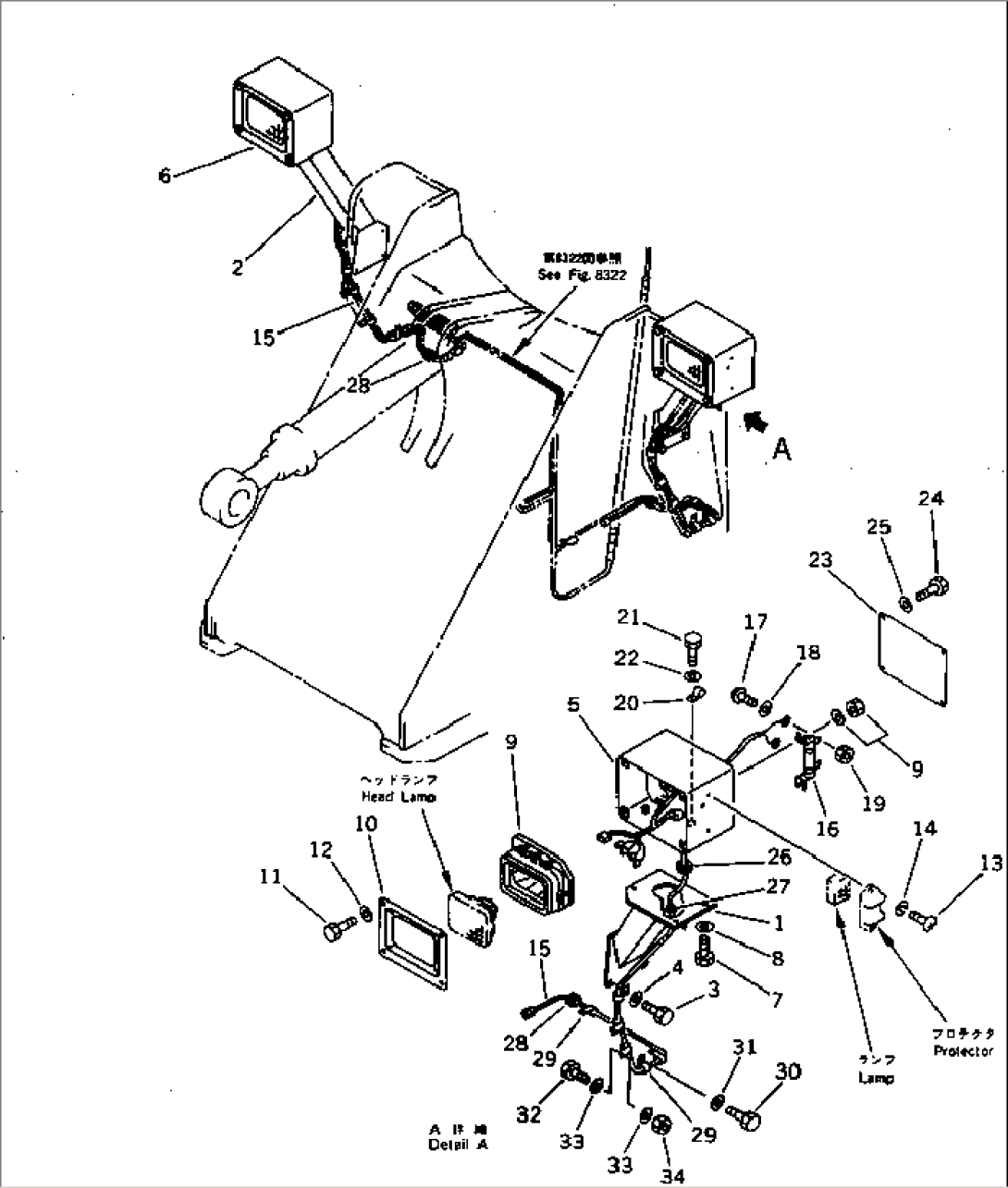 ELECTRICAL SYSTEM (FRONT LAMP) (TBG/ABE SPEC.)(#10001-19999)