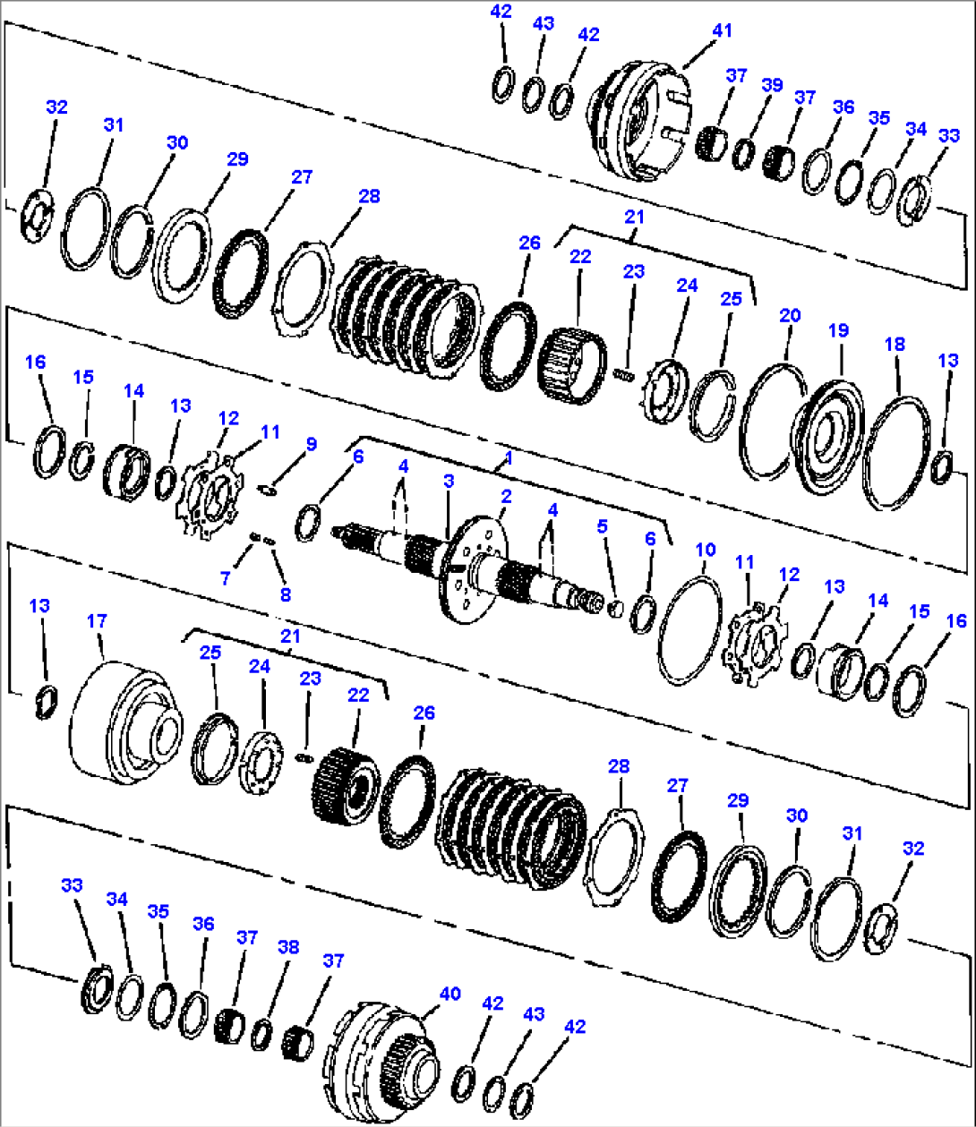 TRANSMISSION FORWARD AND REVERSE CLUTCH