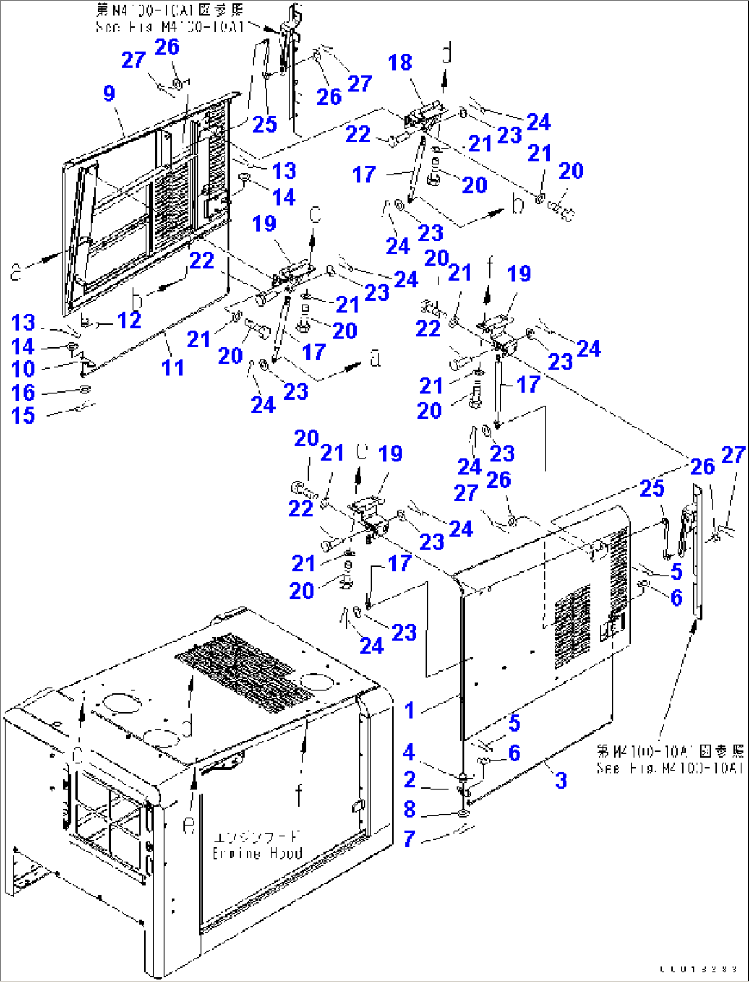 HOOD (DOOR) (FOR WIDE FENDER)