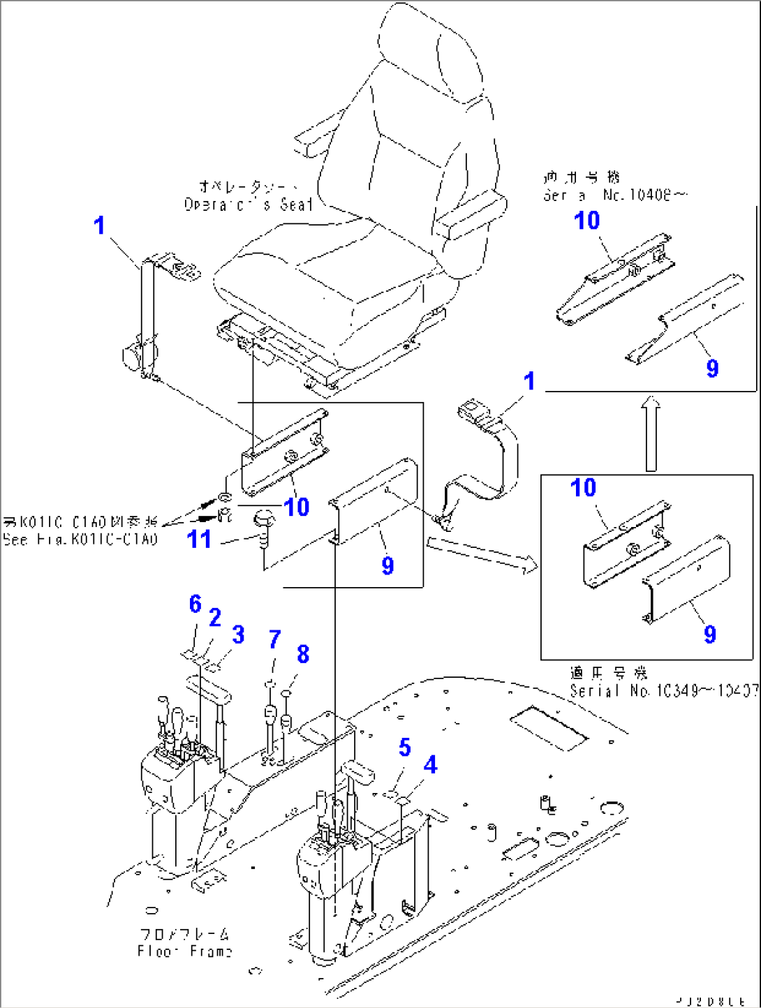 FLOOR FRAME (OPERATOR