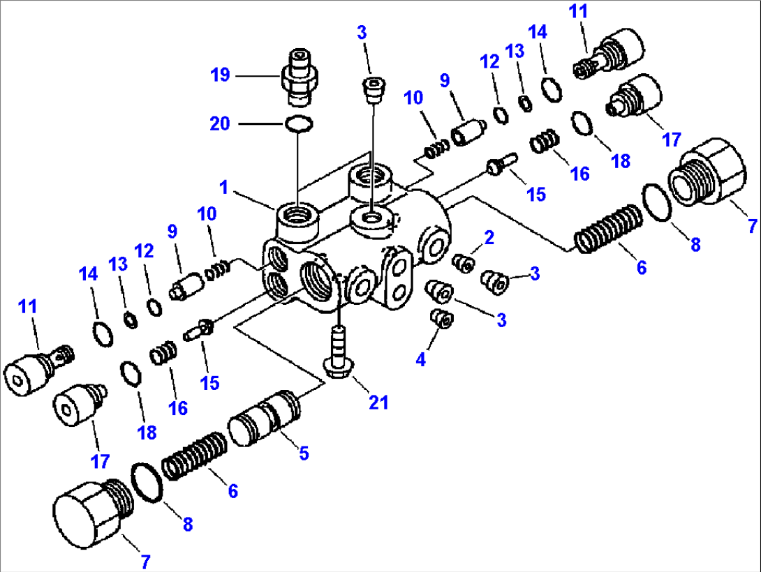 FIG. H4410-02A0 STEERING - CUSHION VALVE