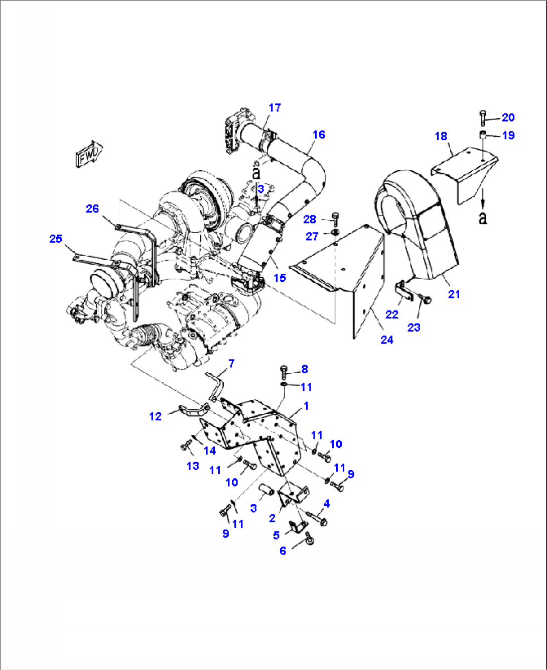 A1570-A3C1 HEAT SHIELD