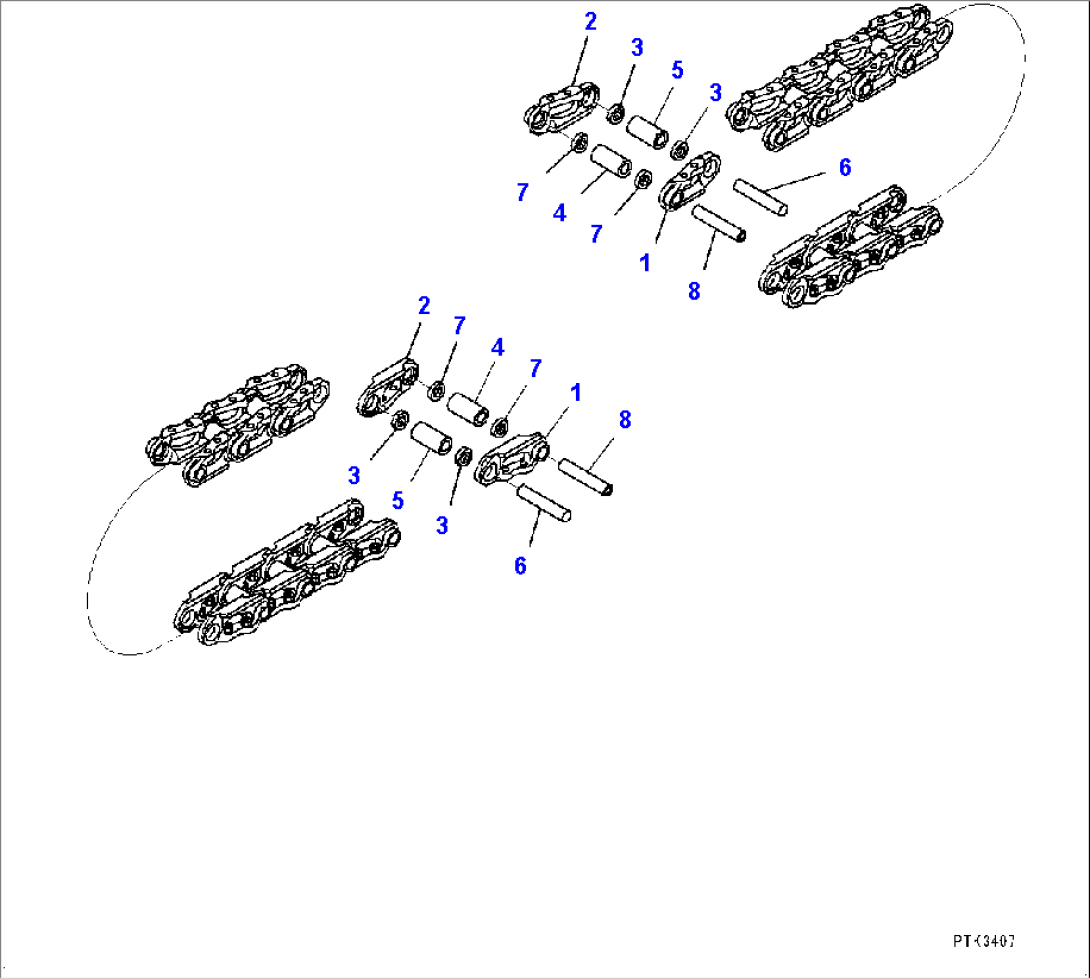 Track Link Assembly (#90001-)