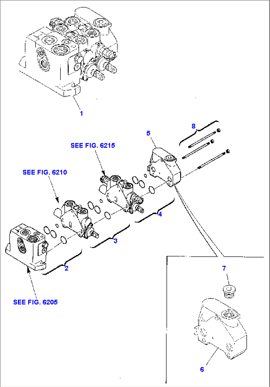 SHOVEL CONTROL VALVE (1/4)