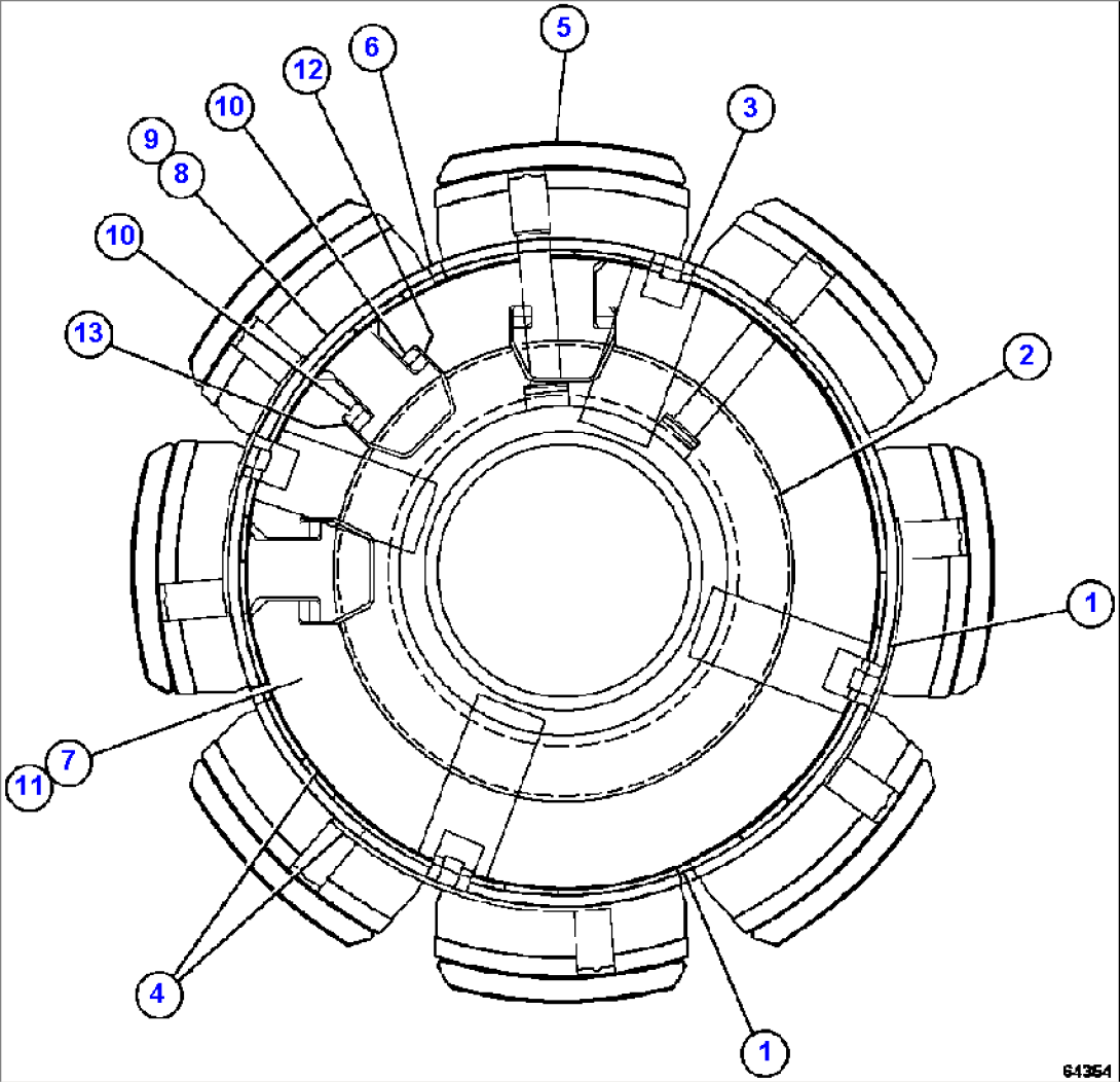 ALTERNATOR - ROTOR ASSEMBLY XA4402