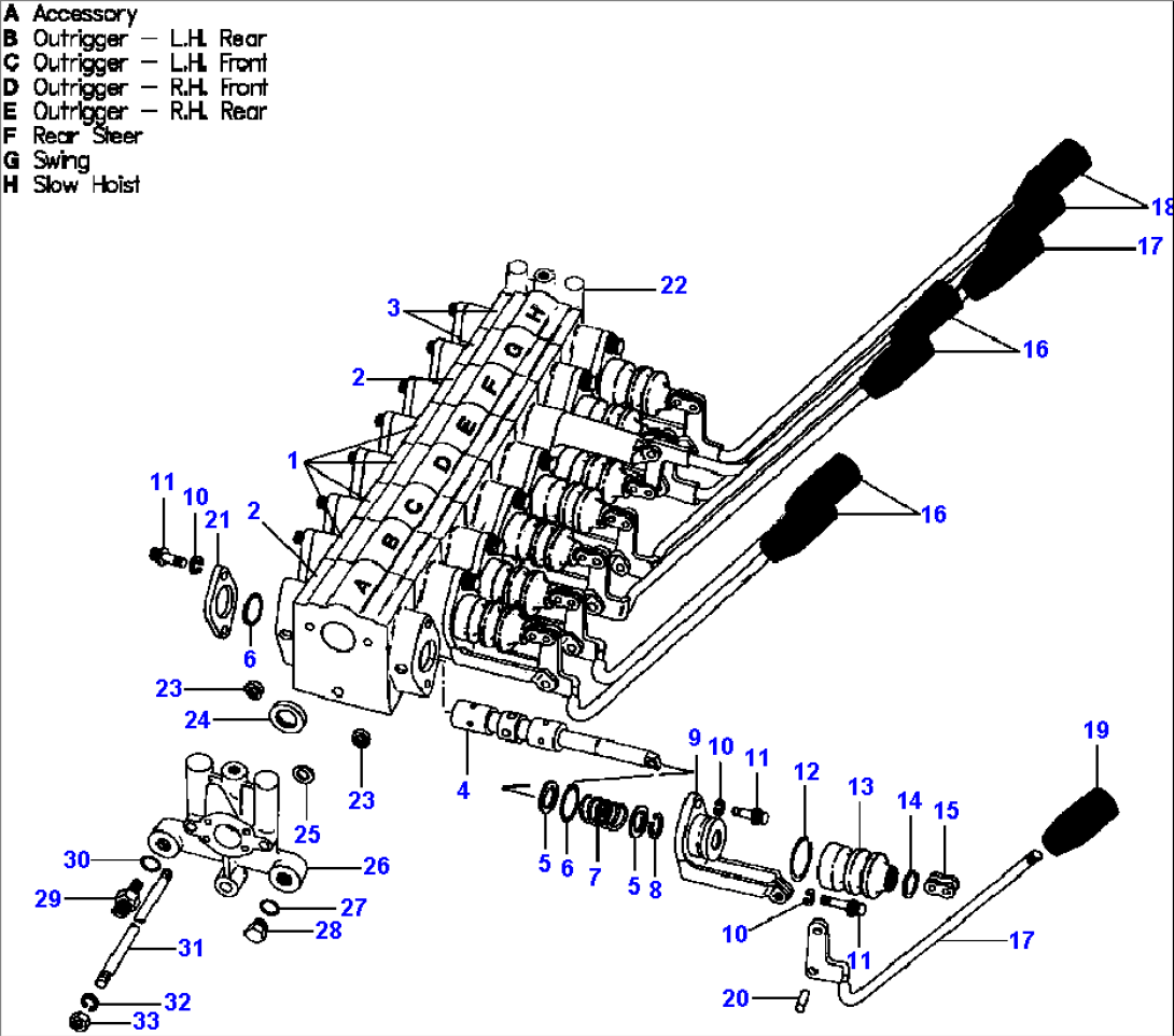 SECONDARY MANIFOLD VALVE EIGHT VALVE