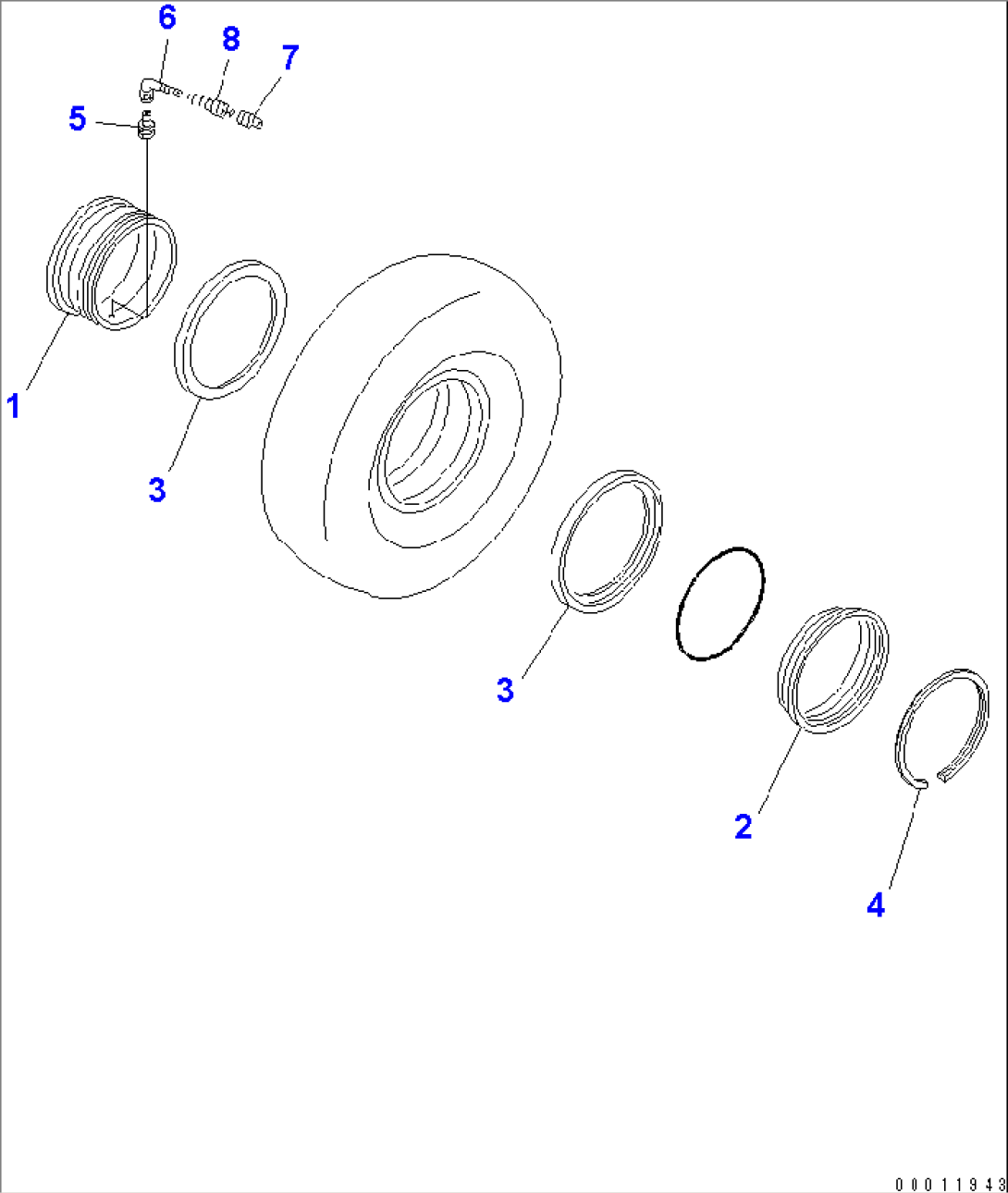 RIM (FRONT WHEEL) (SUPER LARGE BORE VLAVE)