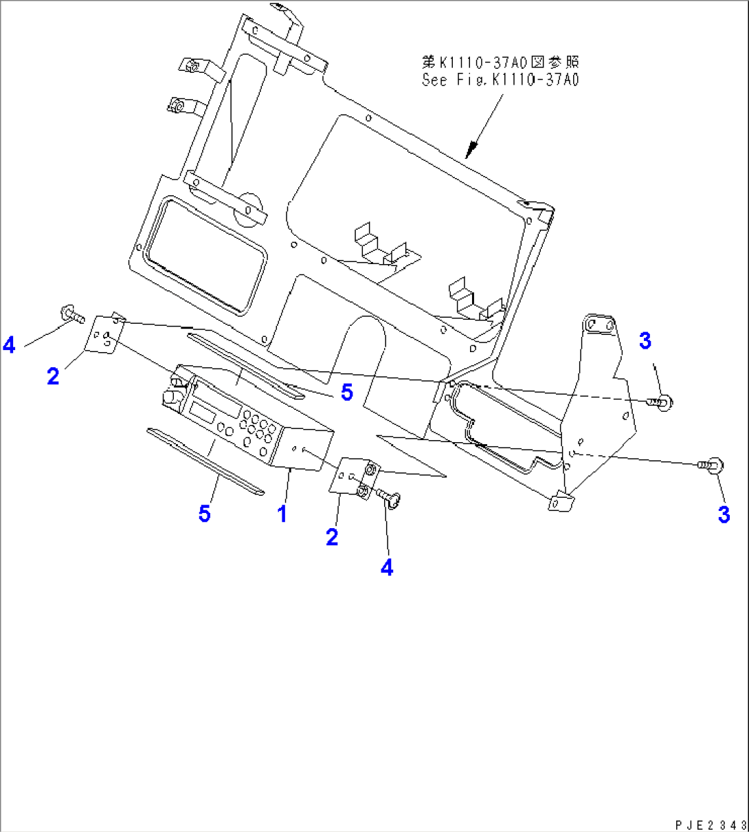 FLOOR FRAME (RADIO)