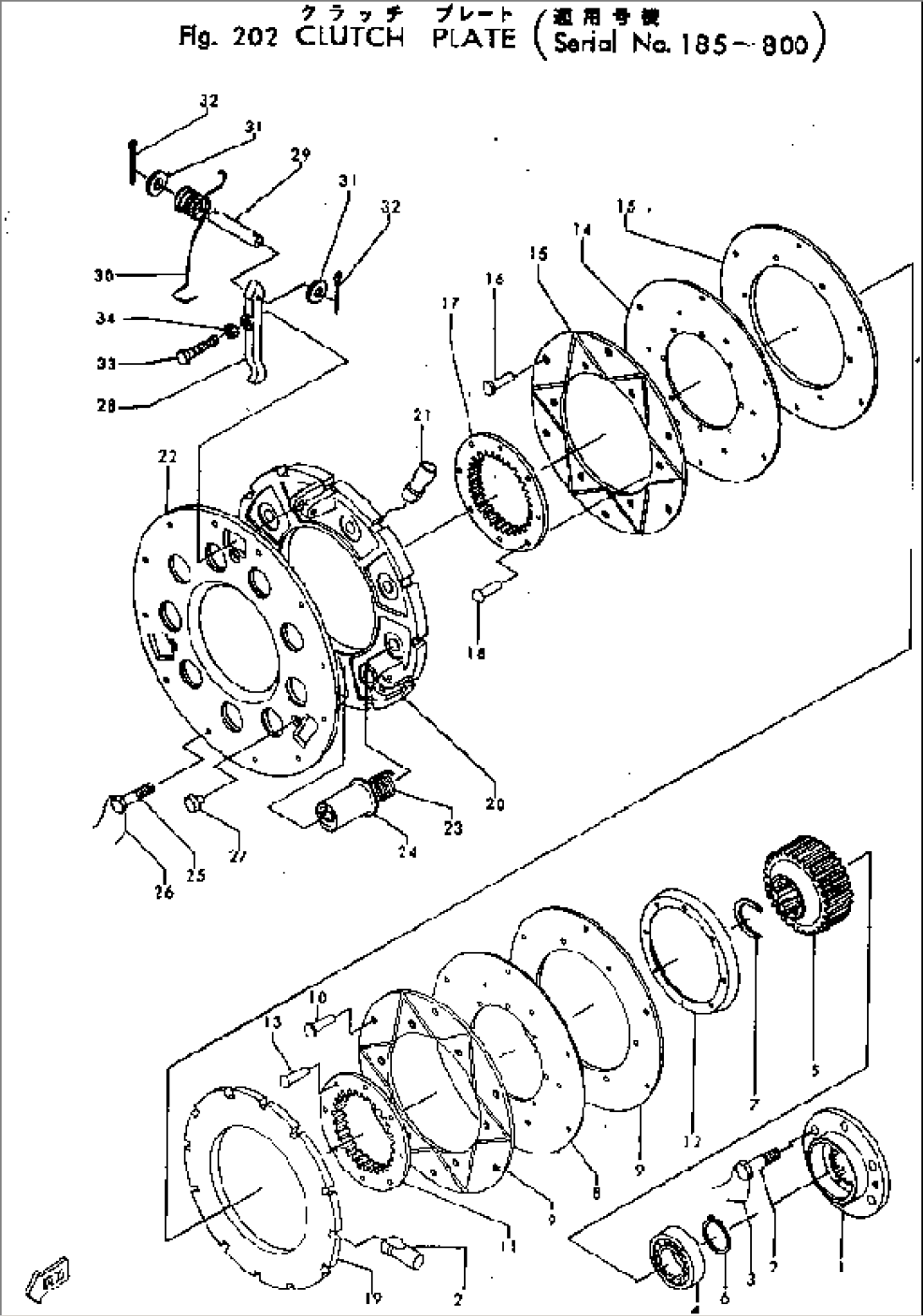 CLUTCH PLATE(#185-800)