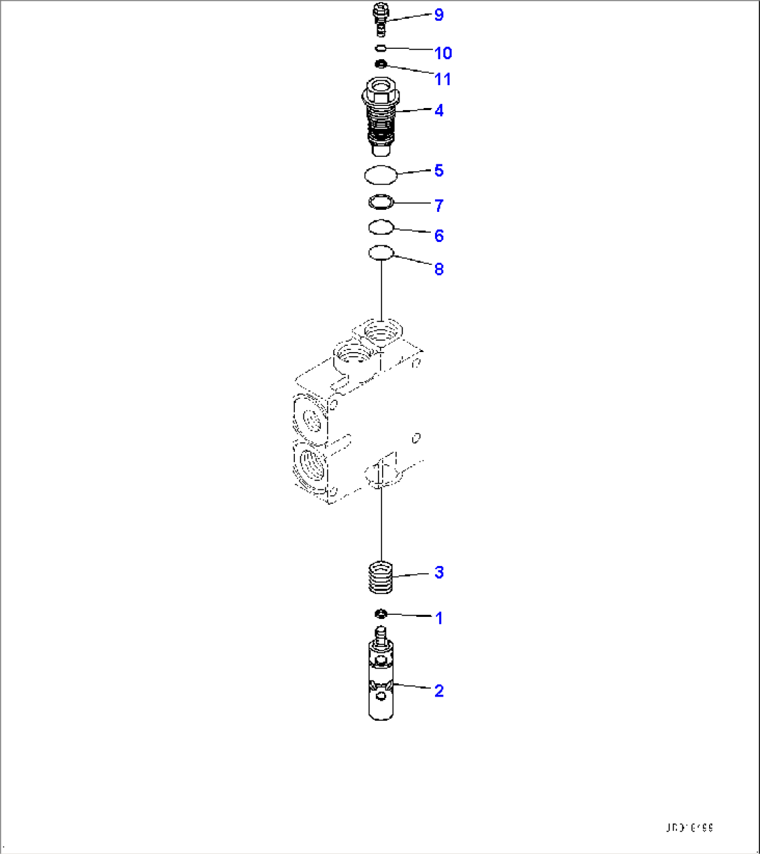 Control Valve, 9-Valve (3/10) (#26001-)