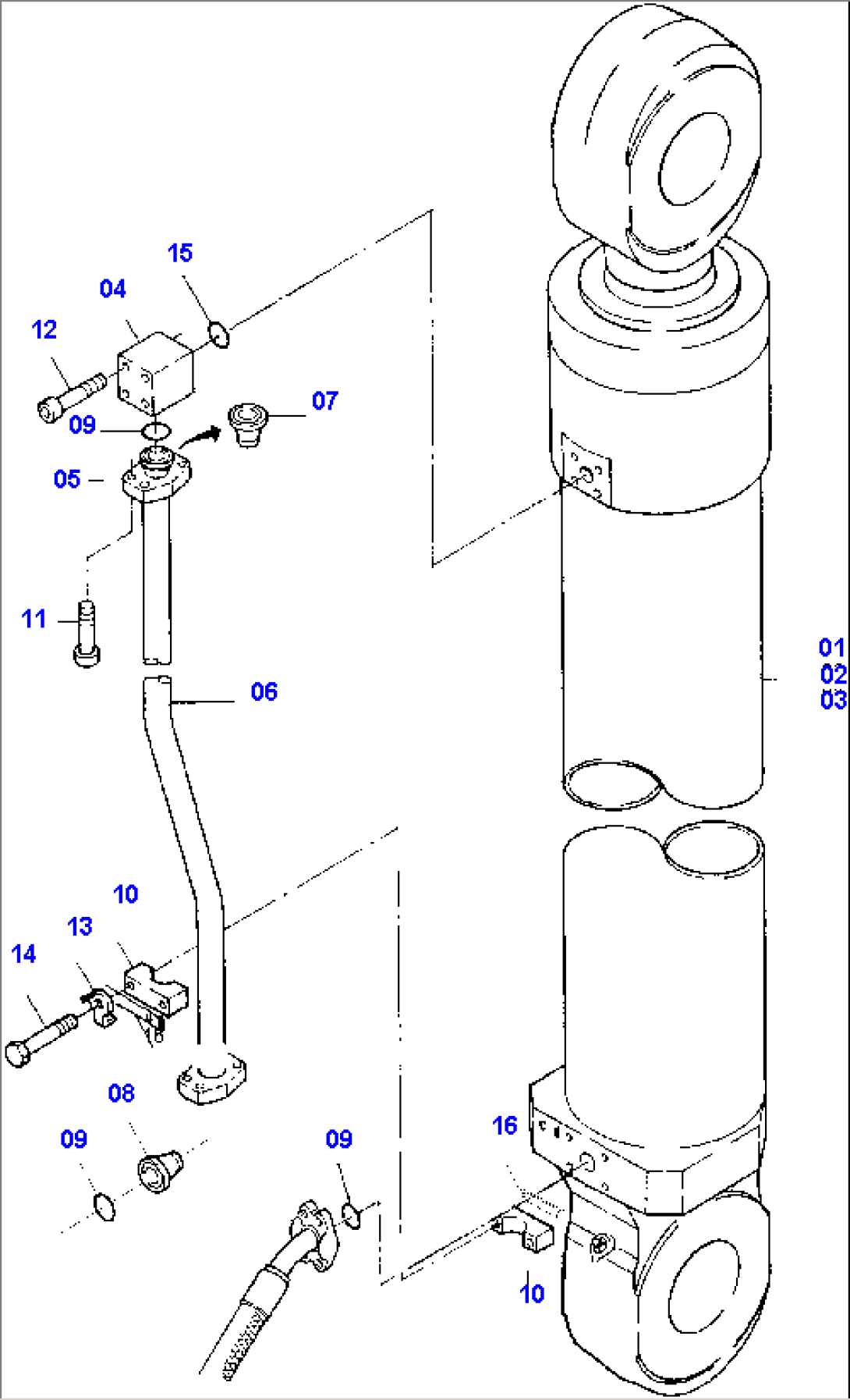 Stick Cylinder with PIping