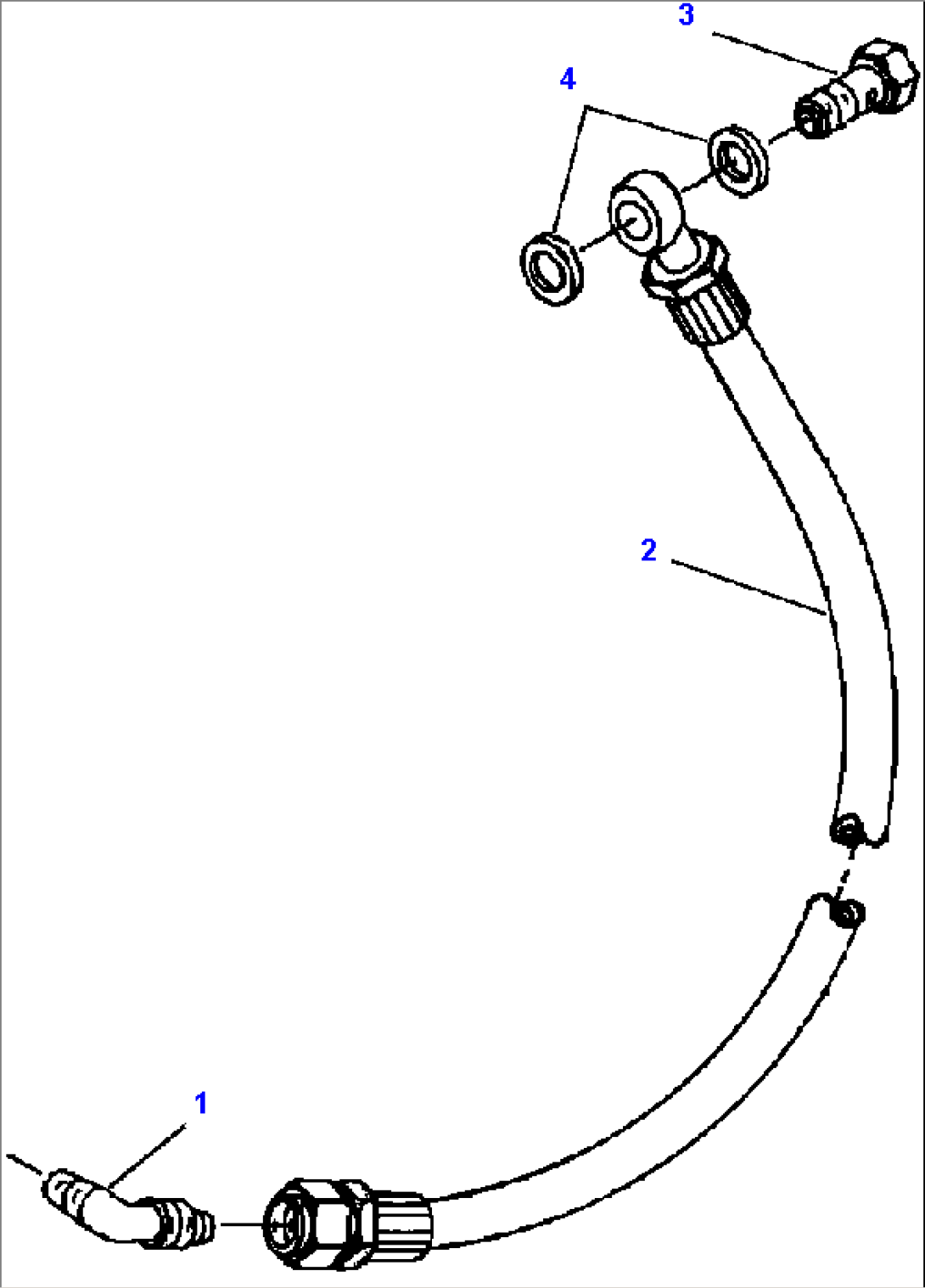 FIG. A4999-A3A1 INJECTION PUMP OIL SUPPLY