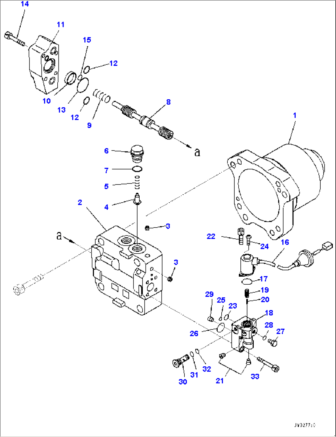 Cooling System, Fan Motor (1/3) (#70001-)