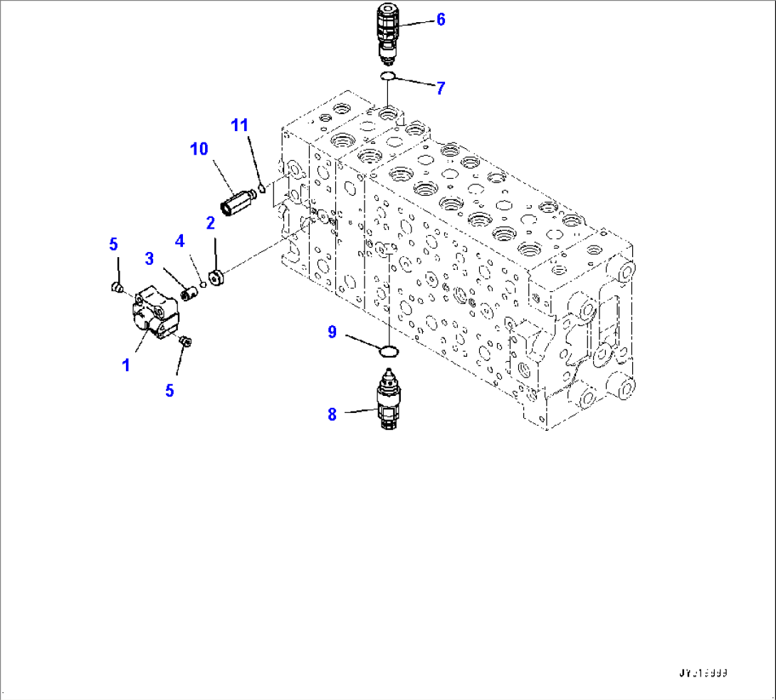 Control Valve, Inner Parts (25/25) (#80001-)