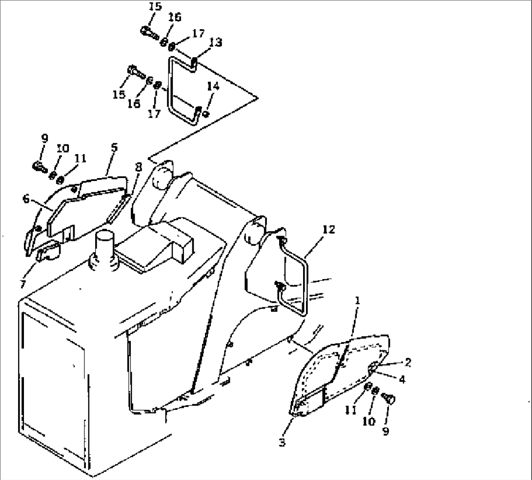 ENGINE SIDE COVER (2/2) (NOISE SUPPRESSION FOR EC)(#80338-)