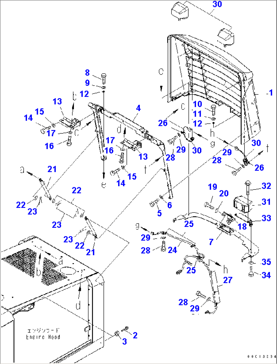 HOOD (RADIATOR GUARD)