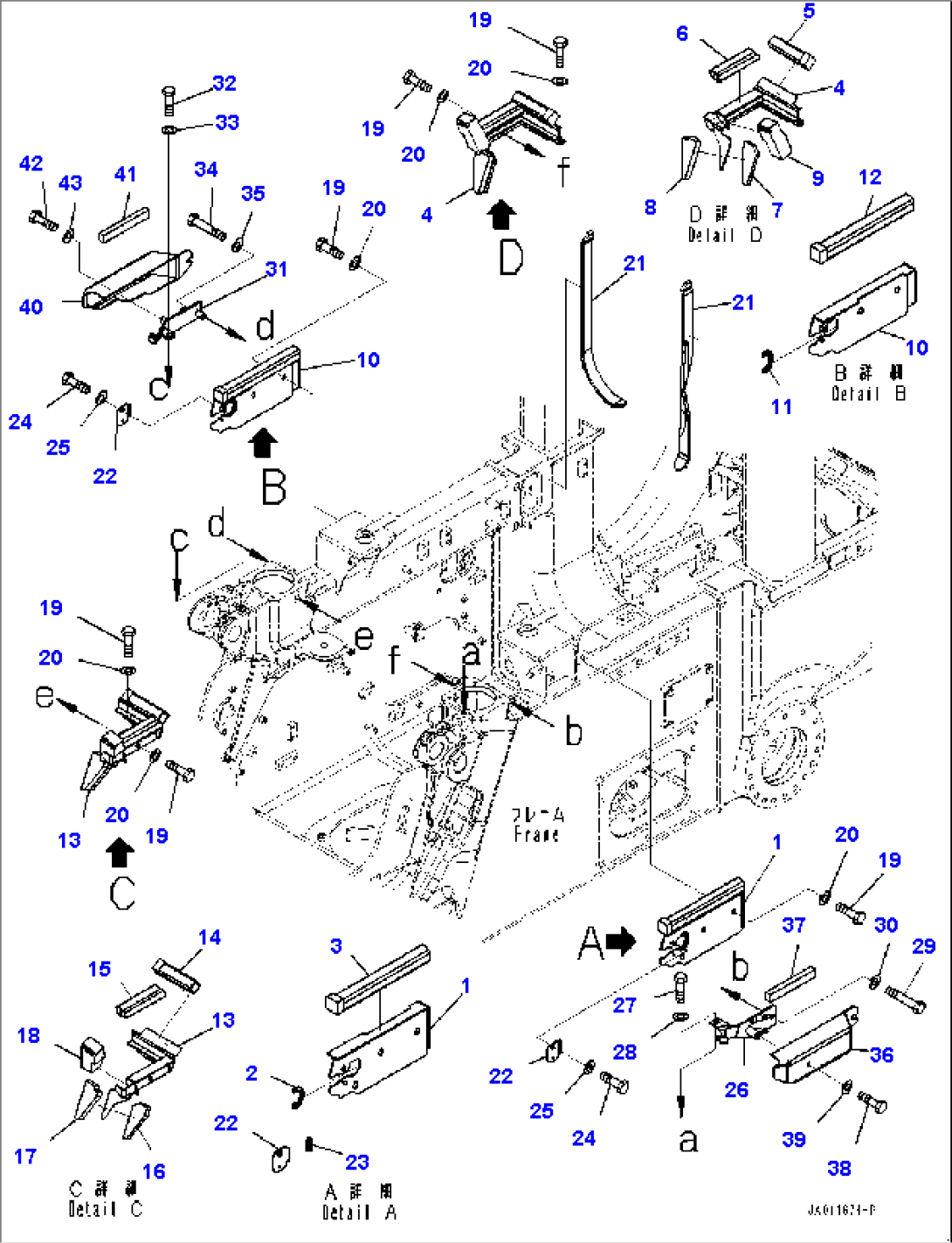 Frame, Cover and Seal (#30001-)