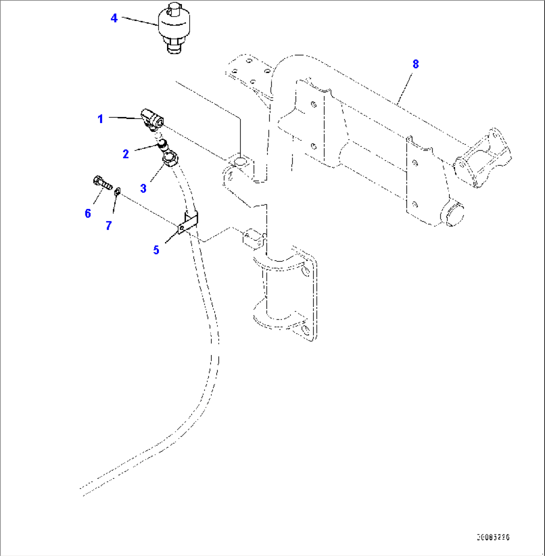Fuel Supply Piping, Breather (#2633-)