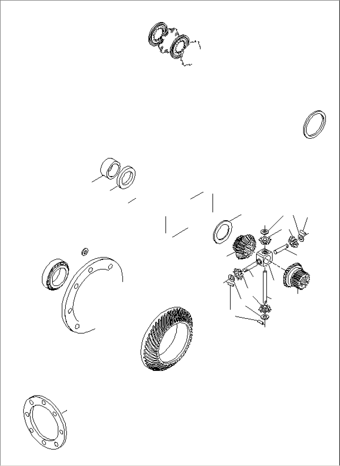 AXLE INSERT, REAR AXLE