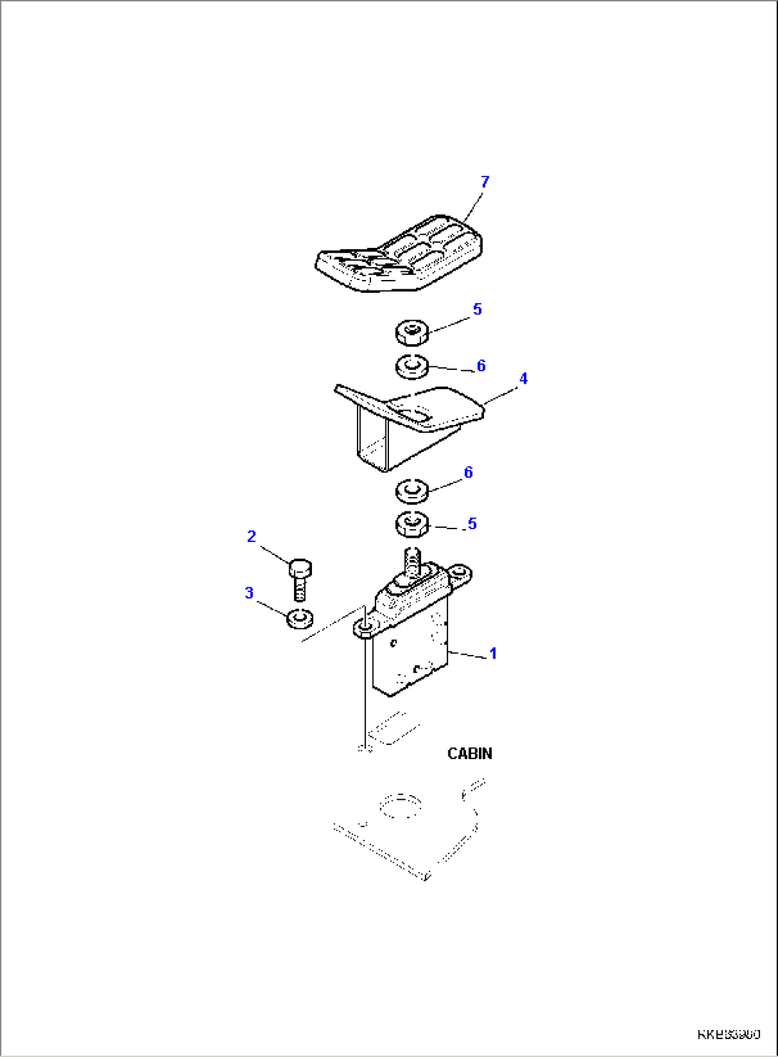 2-PIECE BOOM CONTROL PEDAL