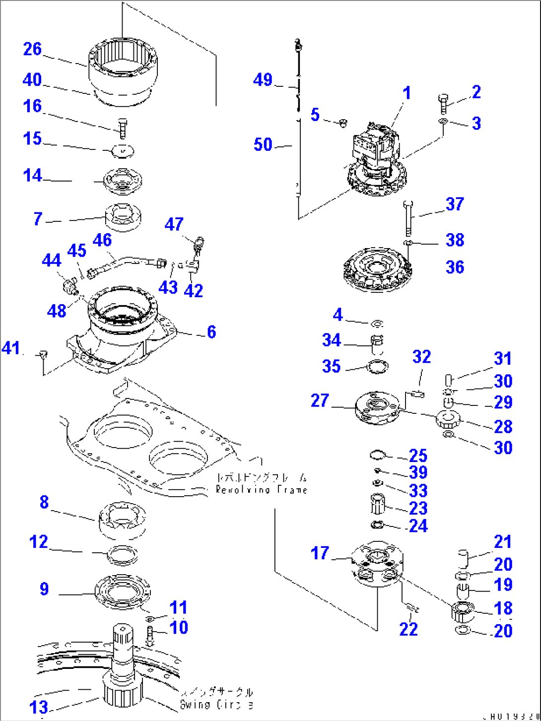 SWING MACHINERY (R.H.)(#60094-)