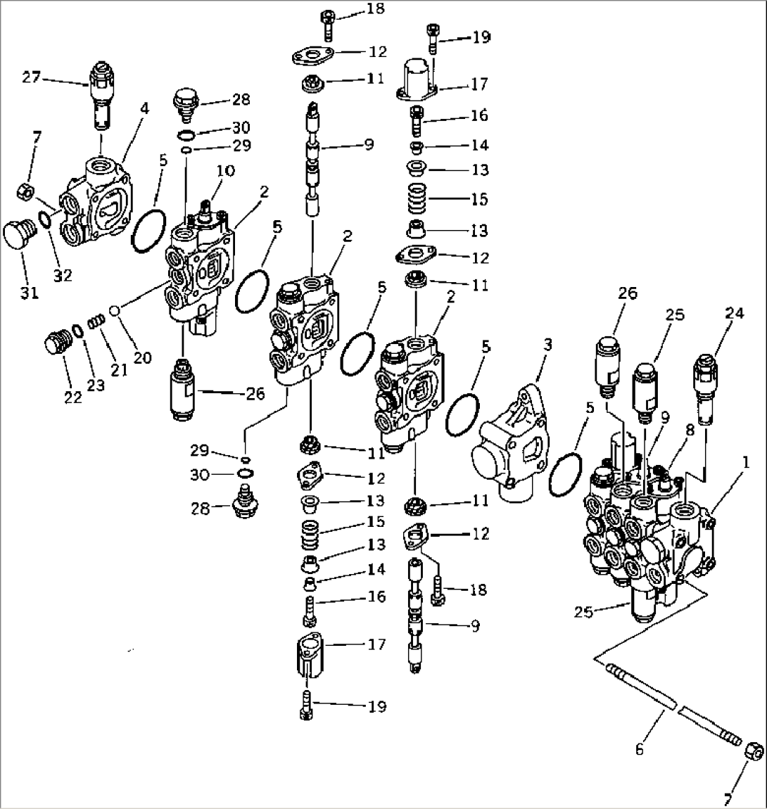 6-SPOOL VALVE (1/2)