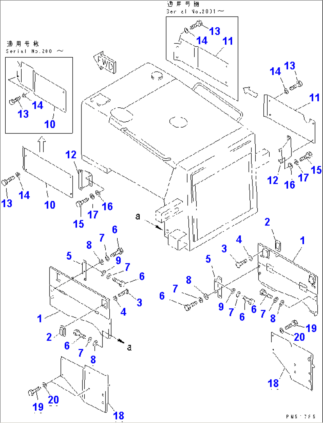 SIDE PANEL (2/2)(#1001-3400)