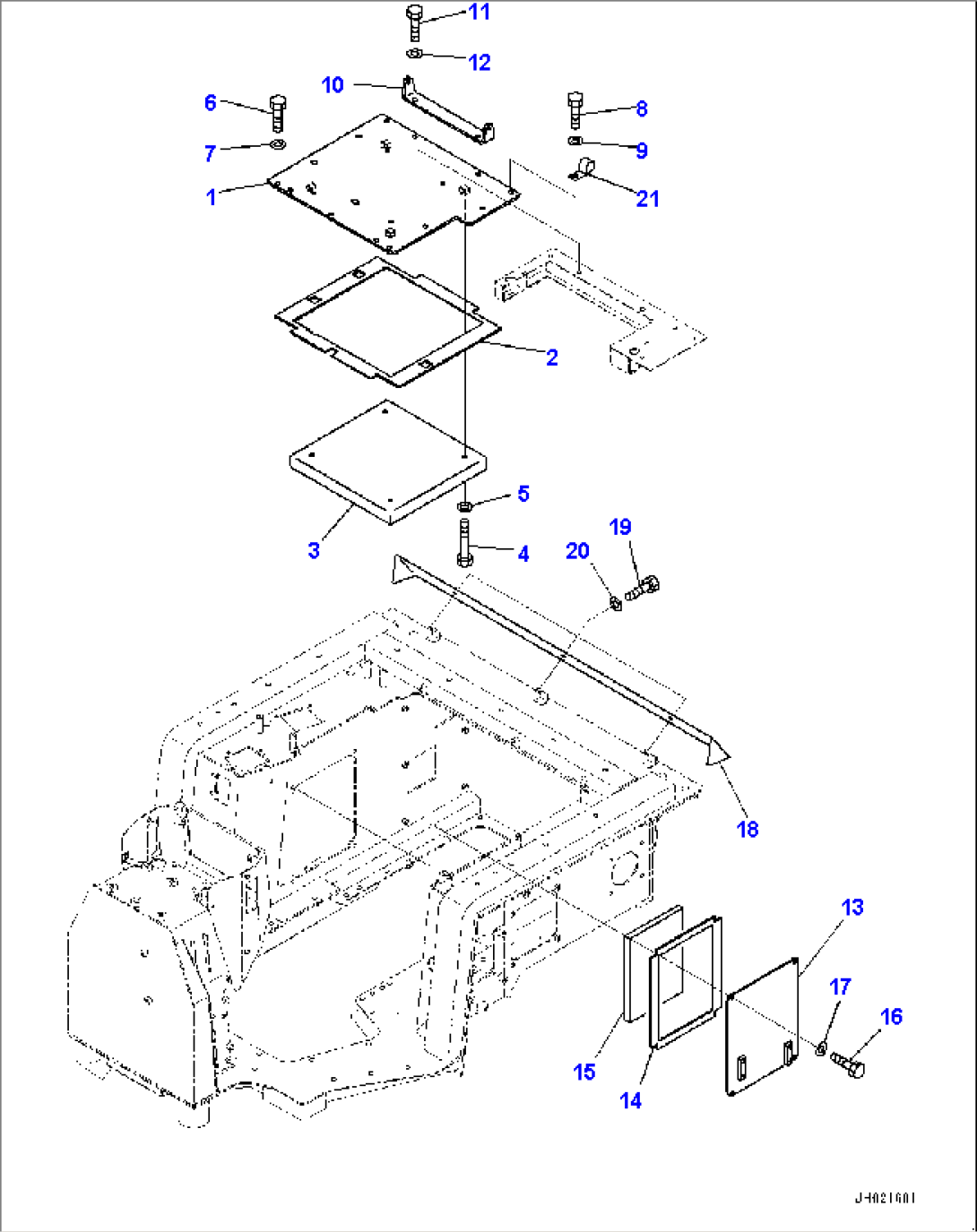 Floor Cover, (#30430-)