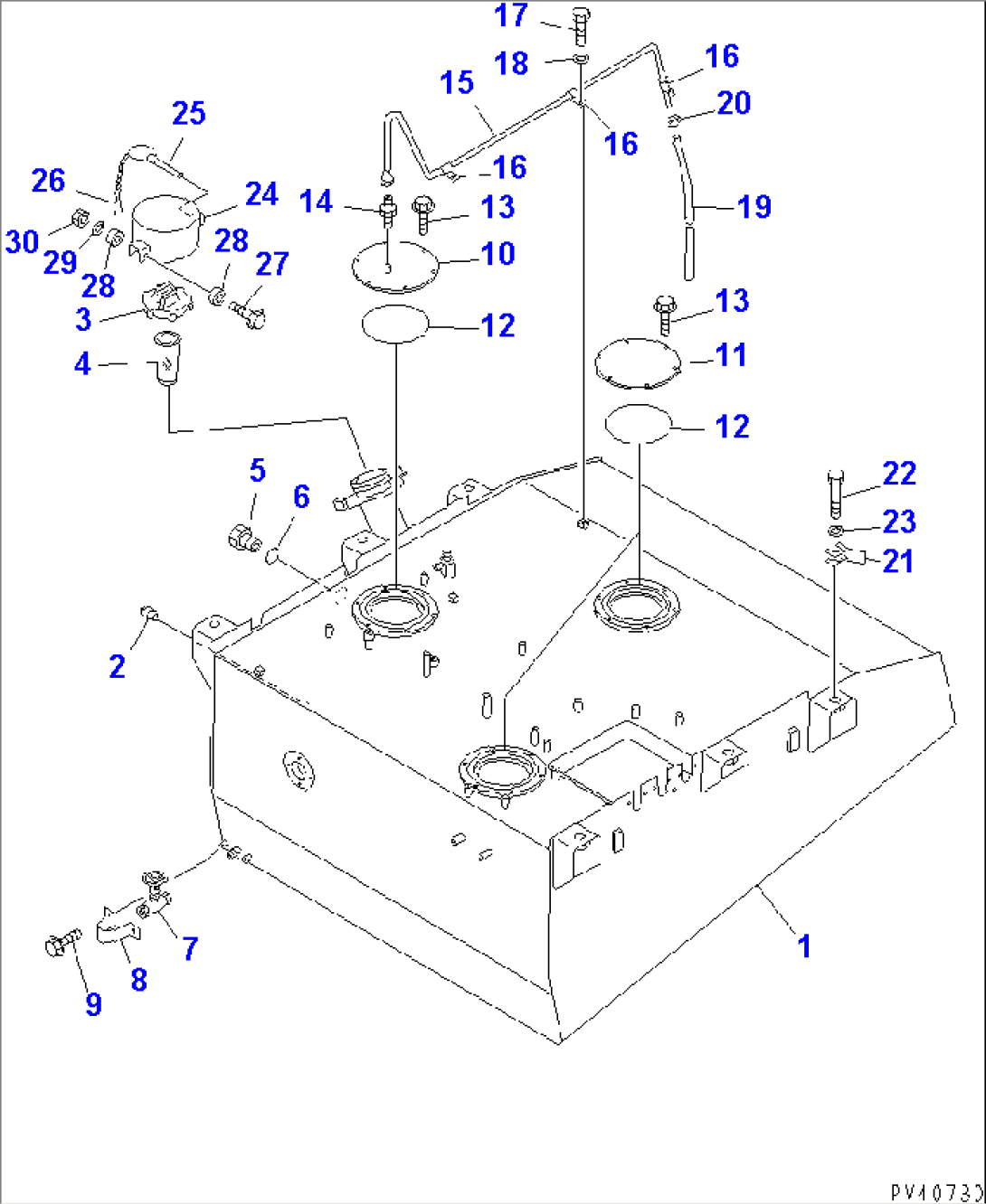 FUEL TANK(#10550-)