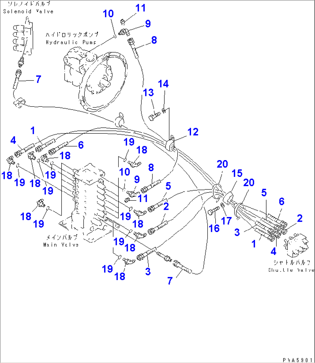 P.P.C. MAIN LINE(#45001-52373)