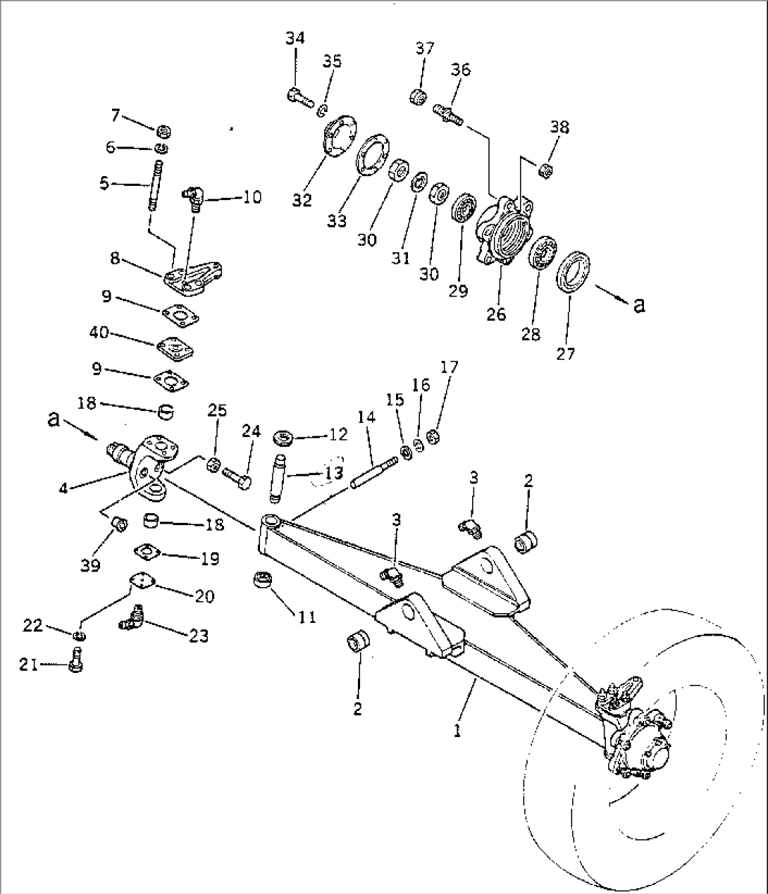 FRONT AXLE