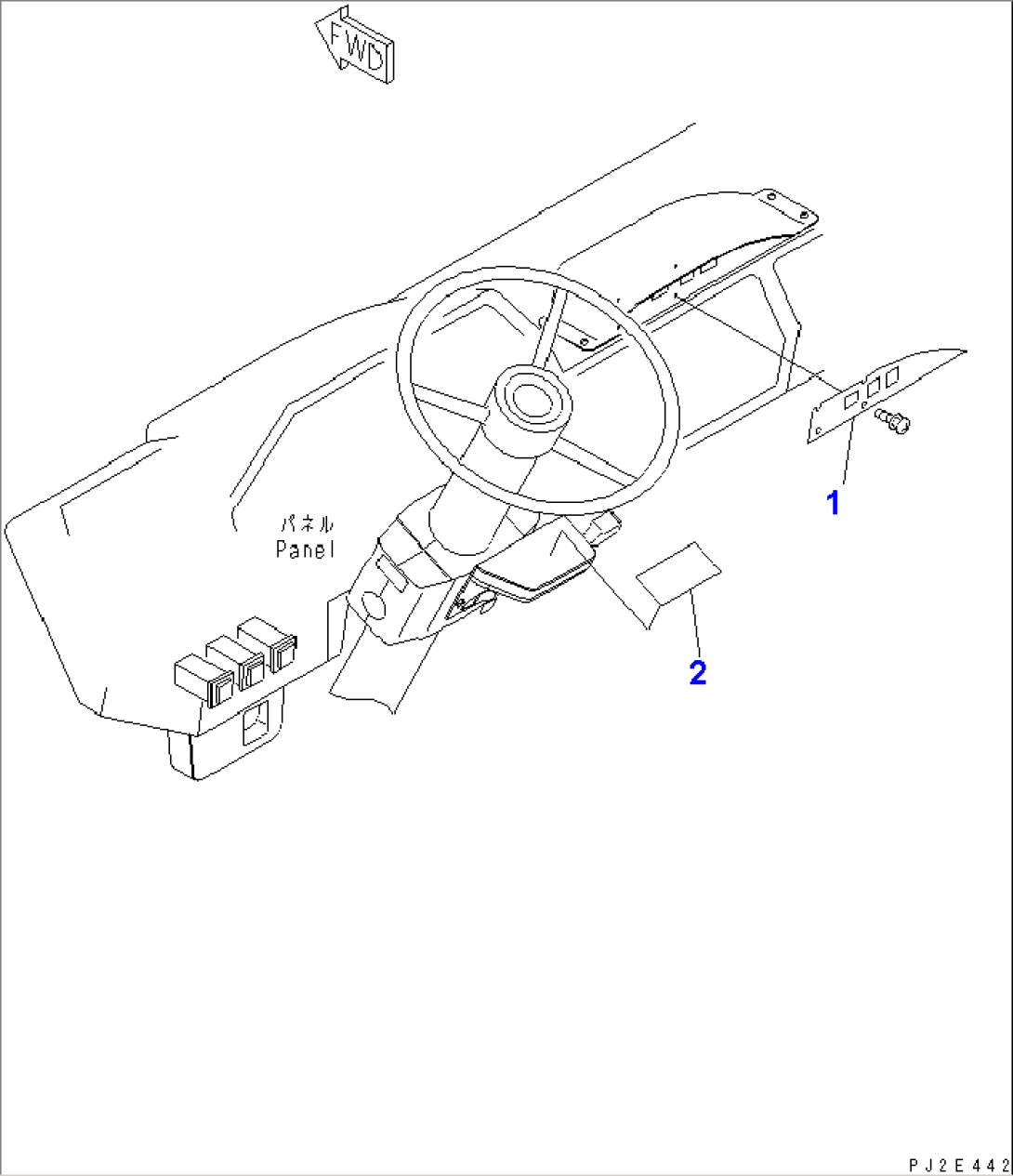 PLATE (FOR AUTO RETARDER SPEED CONTROL)(#2001-2574)