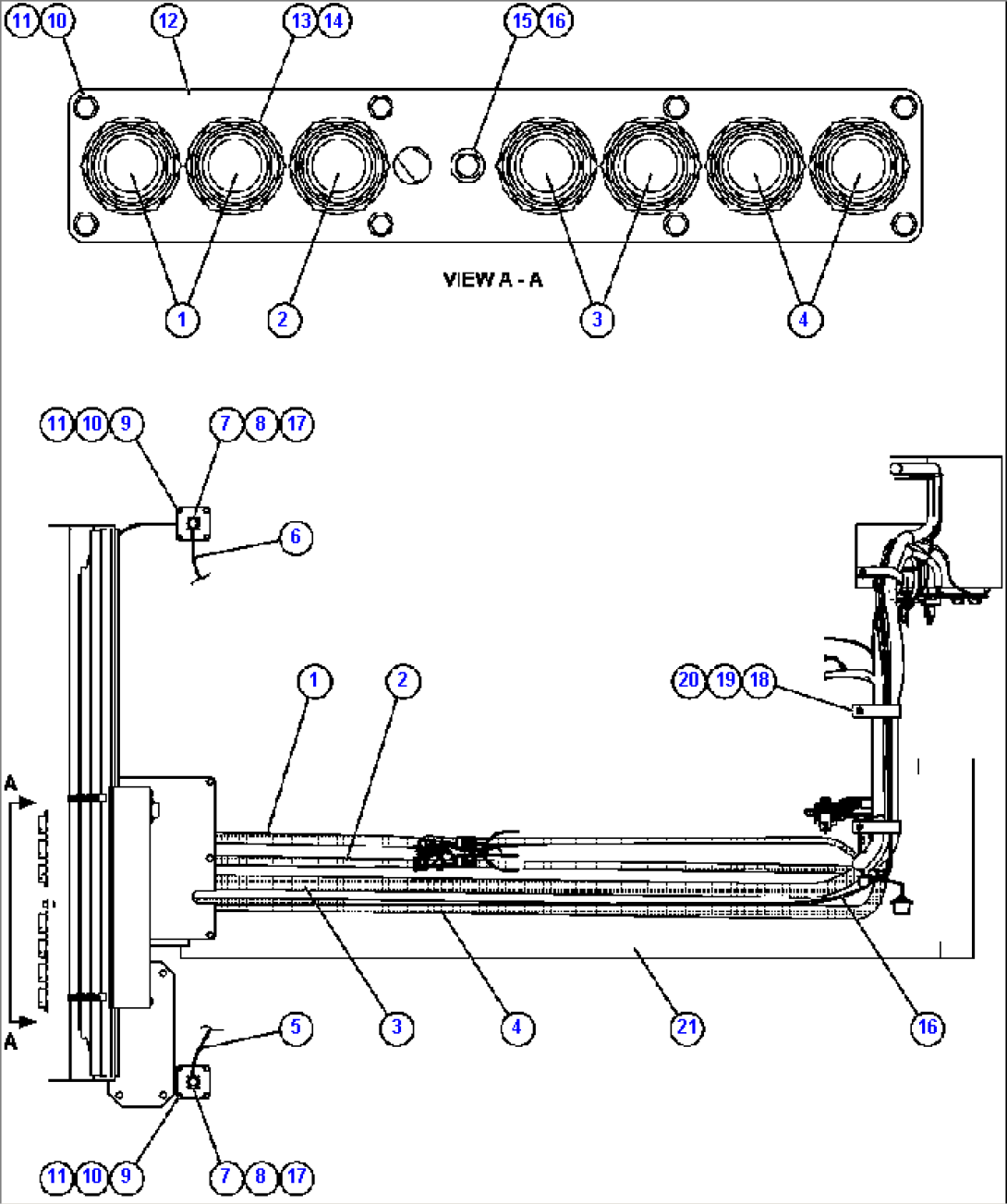 CAB CONNECTOR PLATE & WIRING