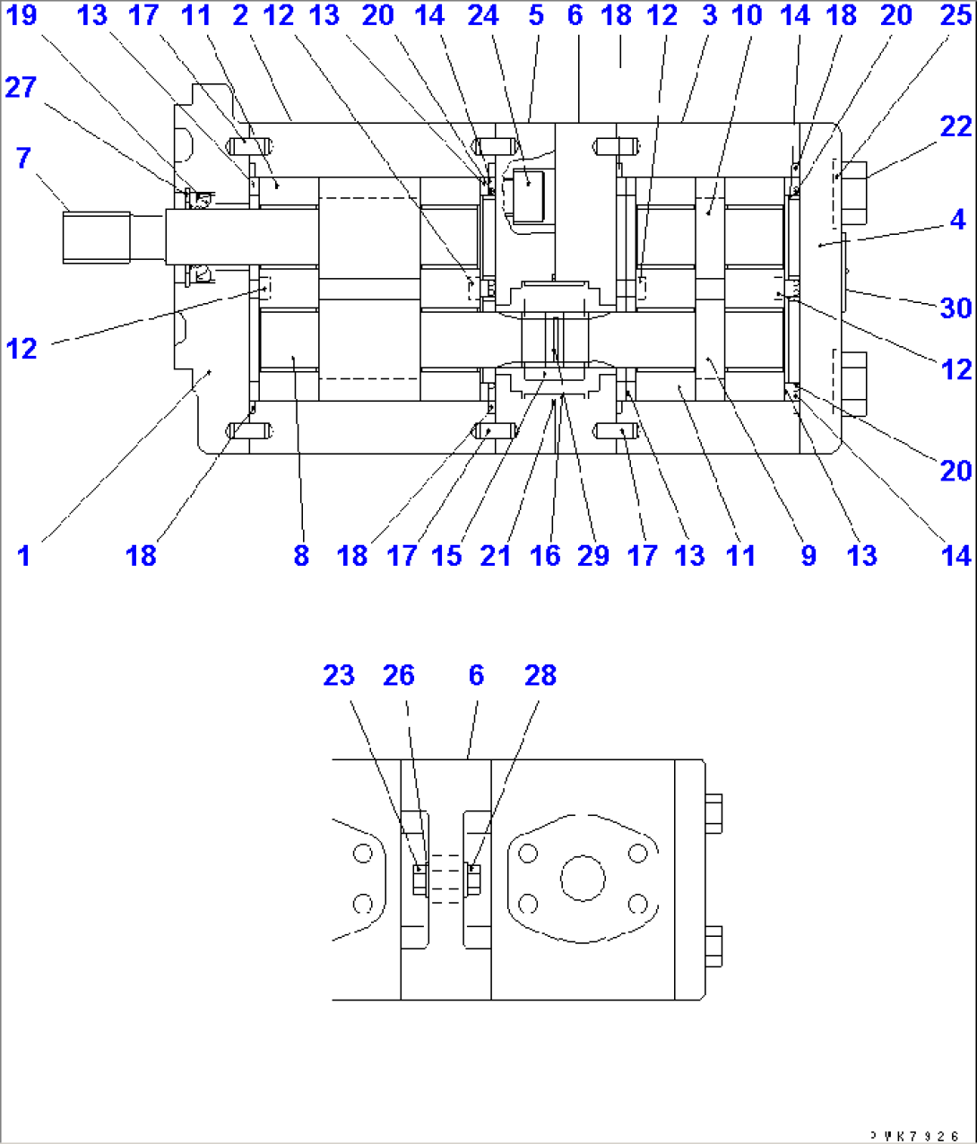 MAIN PUMP (2/13)(#1636-1800)