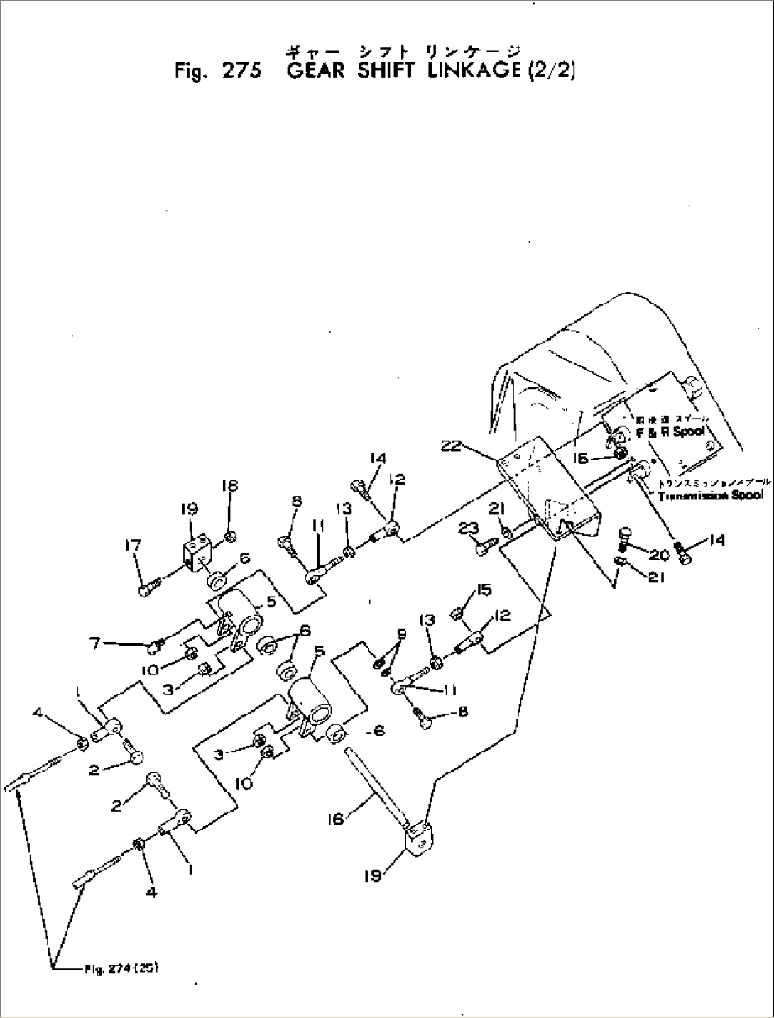 GEAR SHIFT LINKAGE (2/2)