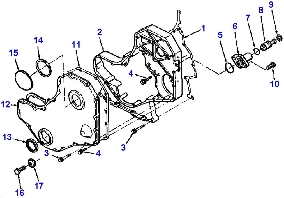 FRONT GEAR COVER