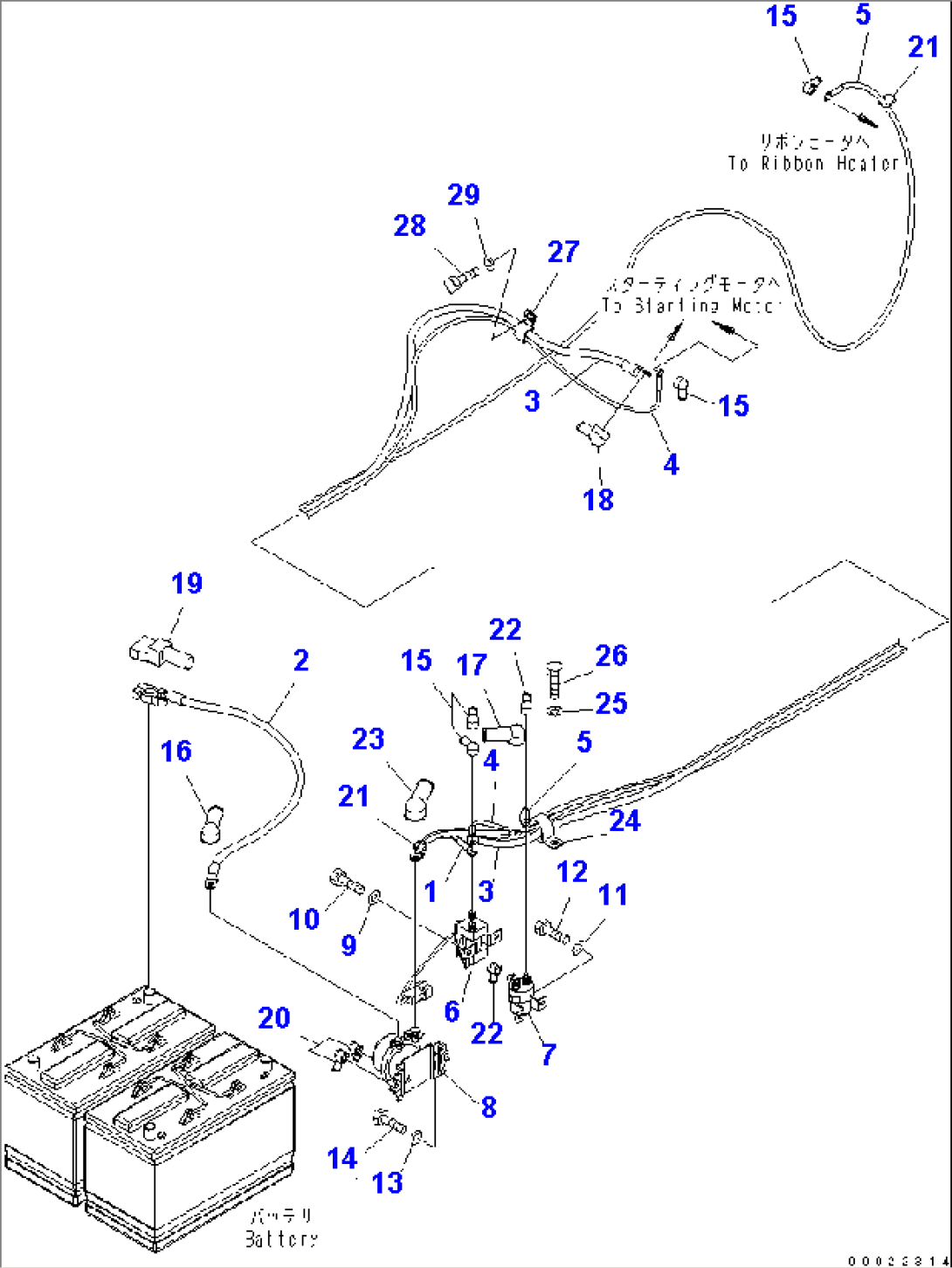 WIRING (STARTING HARNESS)