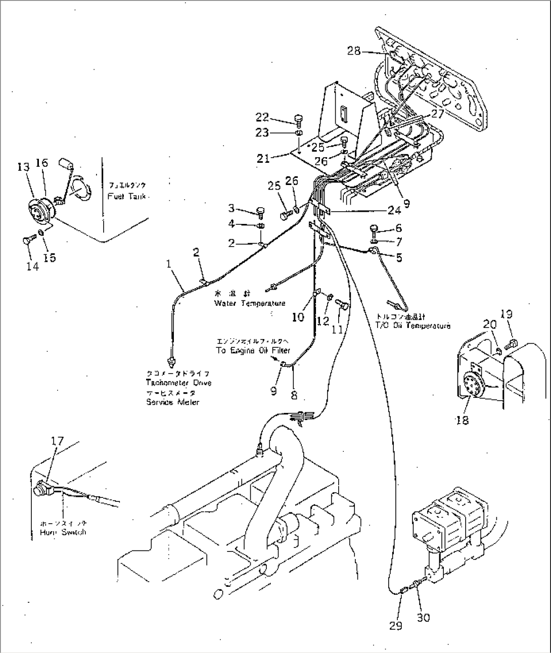 INSTRUMENT PANEL (2/3) (FOR SLAG HANDLING)