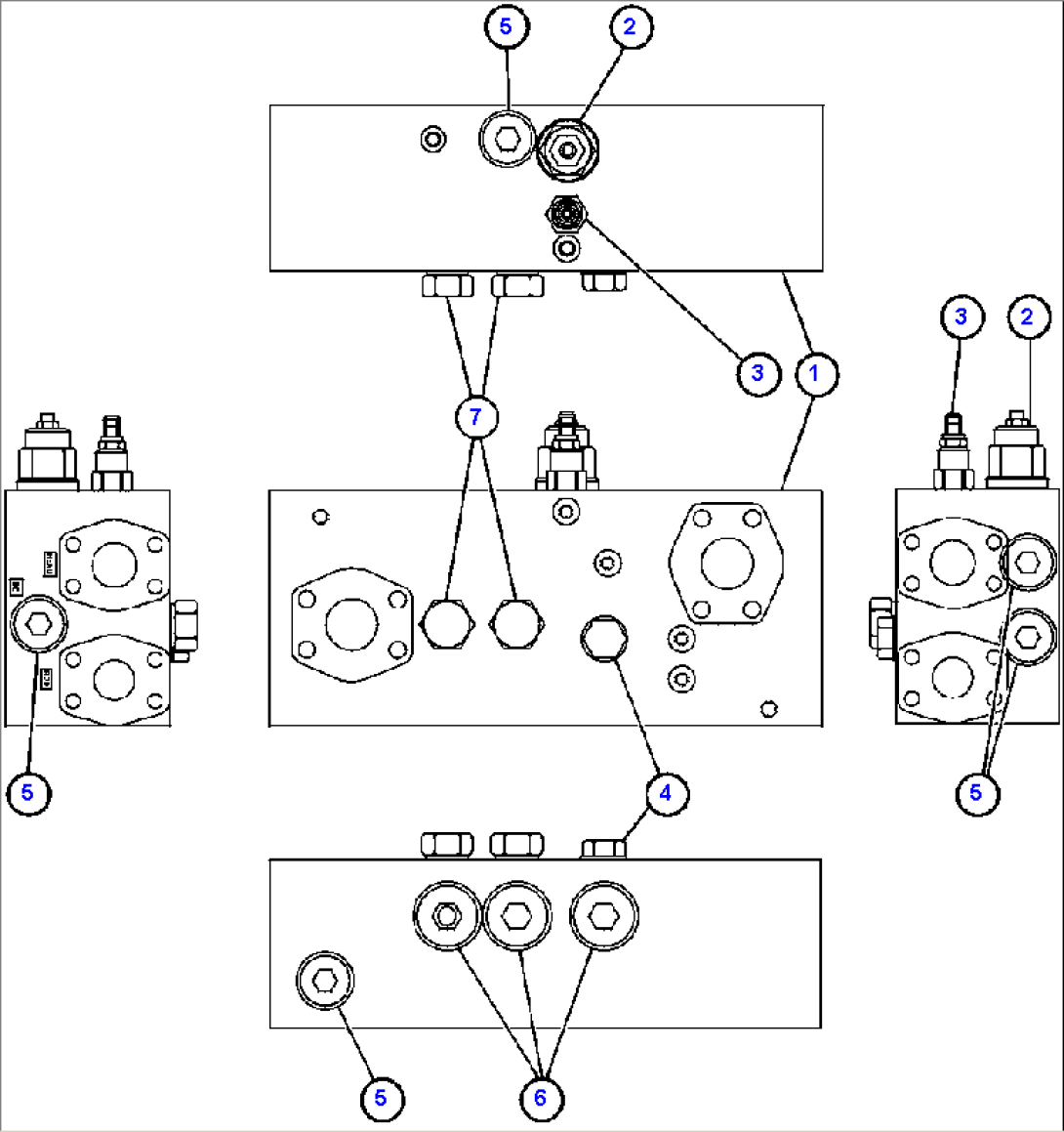 OVERCENTER MANIFOLD VALVE ASSM (PC0522)