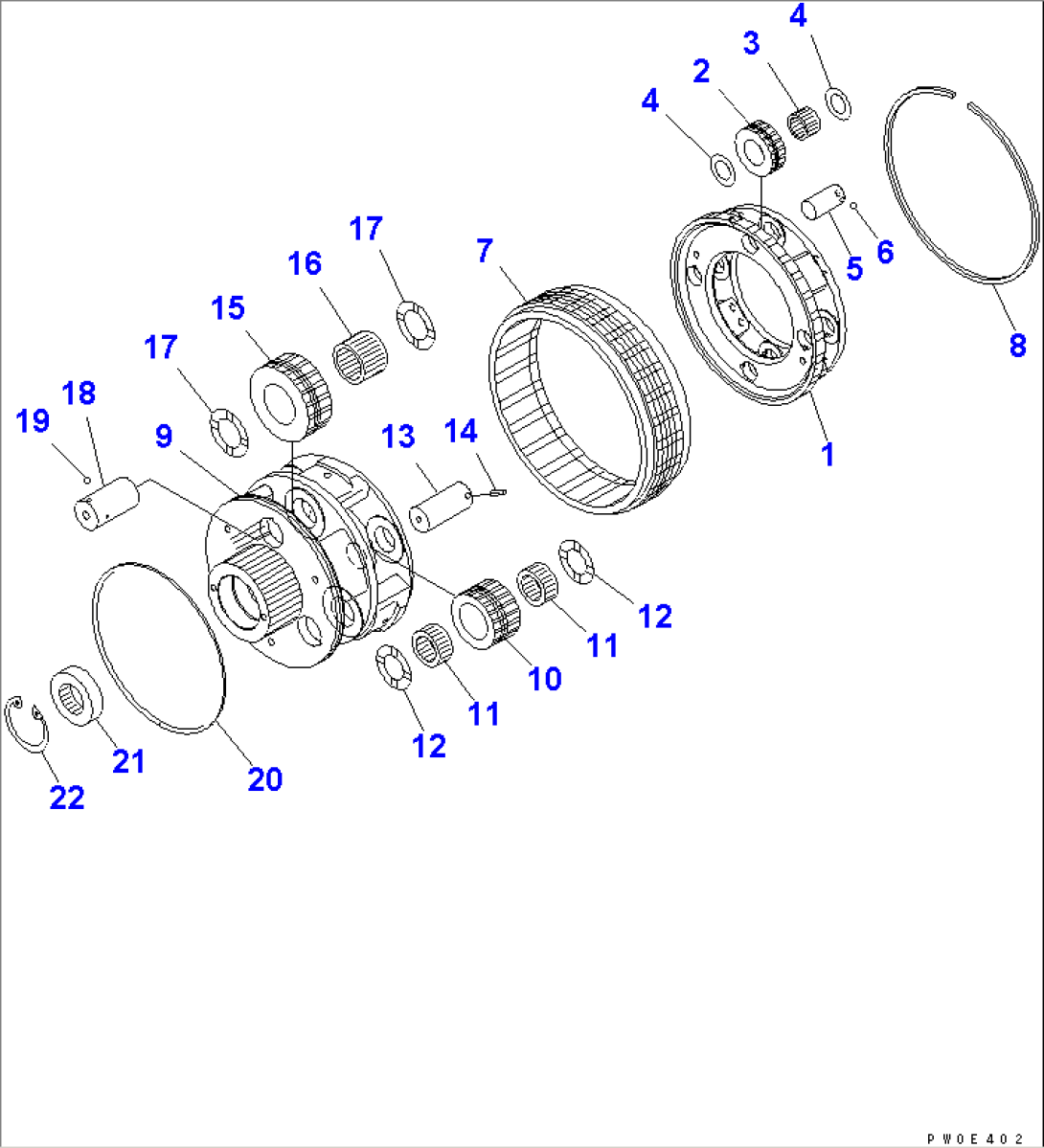 TRANSMISSION (CARRIER) (1/2)(#30001-)