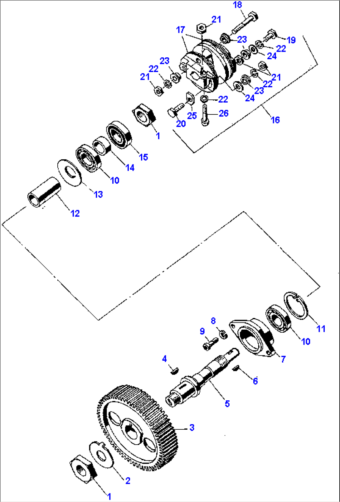 INJECTION PUMP DRIVE