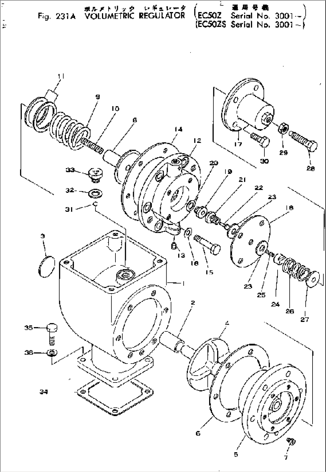 VOLUMETRIC REGULATOR